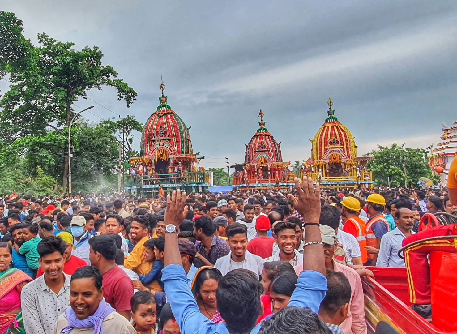 ଜଗନ୍ନାଥମୟ ଶୈଳଶ୍ରୀକ୍ଷେତ୍ର; ଗୁଣ୍ଡିଚାବାଡ଼ିରେ ୩ ରଥ, କାଳିଆ ହଟ ଦେଖିଲେ ଭକ୍ତ