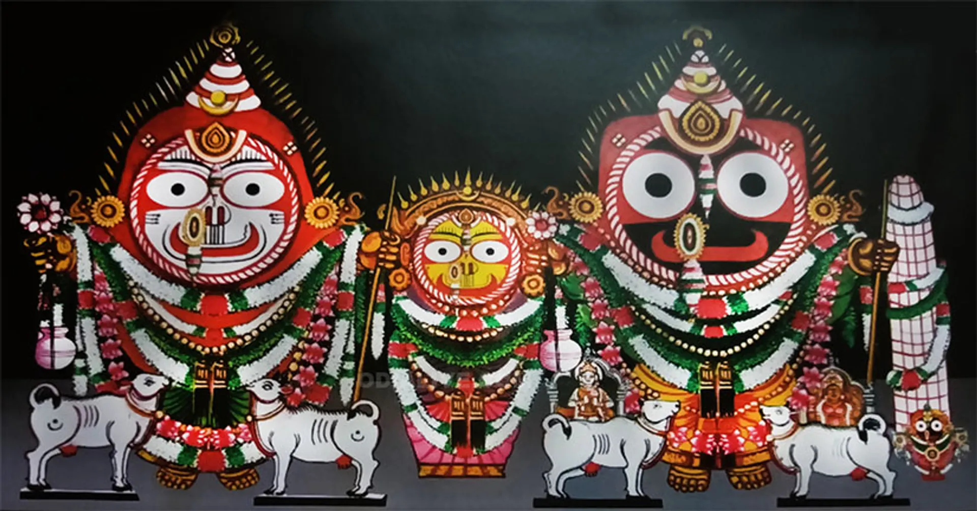 ଶ୍ରୀଜିଉଙ୍କ ବନଭୋଜି ବେଶ