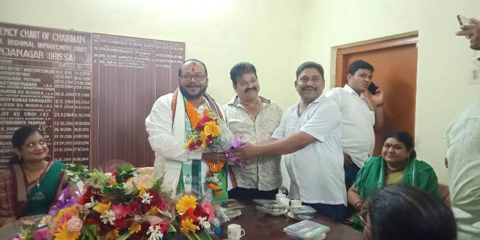 ୪ ଏନଏସି ଅଧ୍ୟକ୍ଷଙ୍କ ଗହଣରେ ଦାୟିତ୍ଵ ନେଲେ ଗ୍ରୀଟ ଅଧ୍ୟକ୍ଷ ପବିତ୍ର