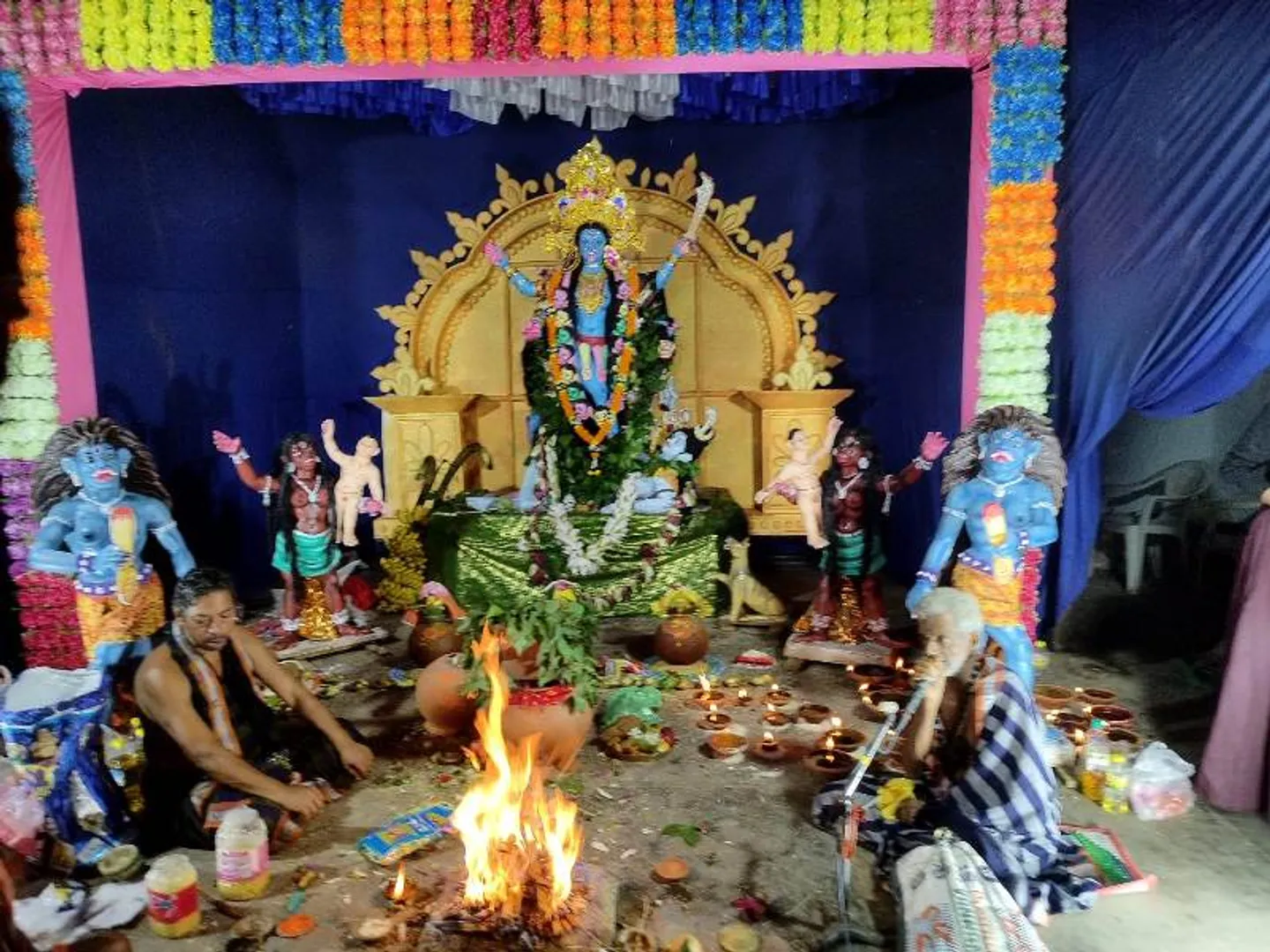 ଭଞ୍ଜନଗରରେ ମା ଶ୍ୟାମାକାଳୀଙ୍କ ପୂଜା 
