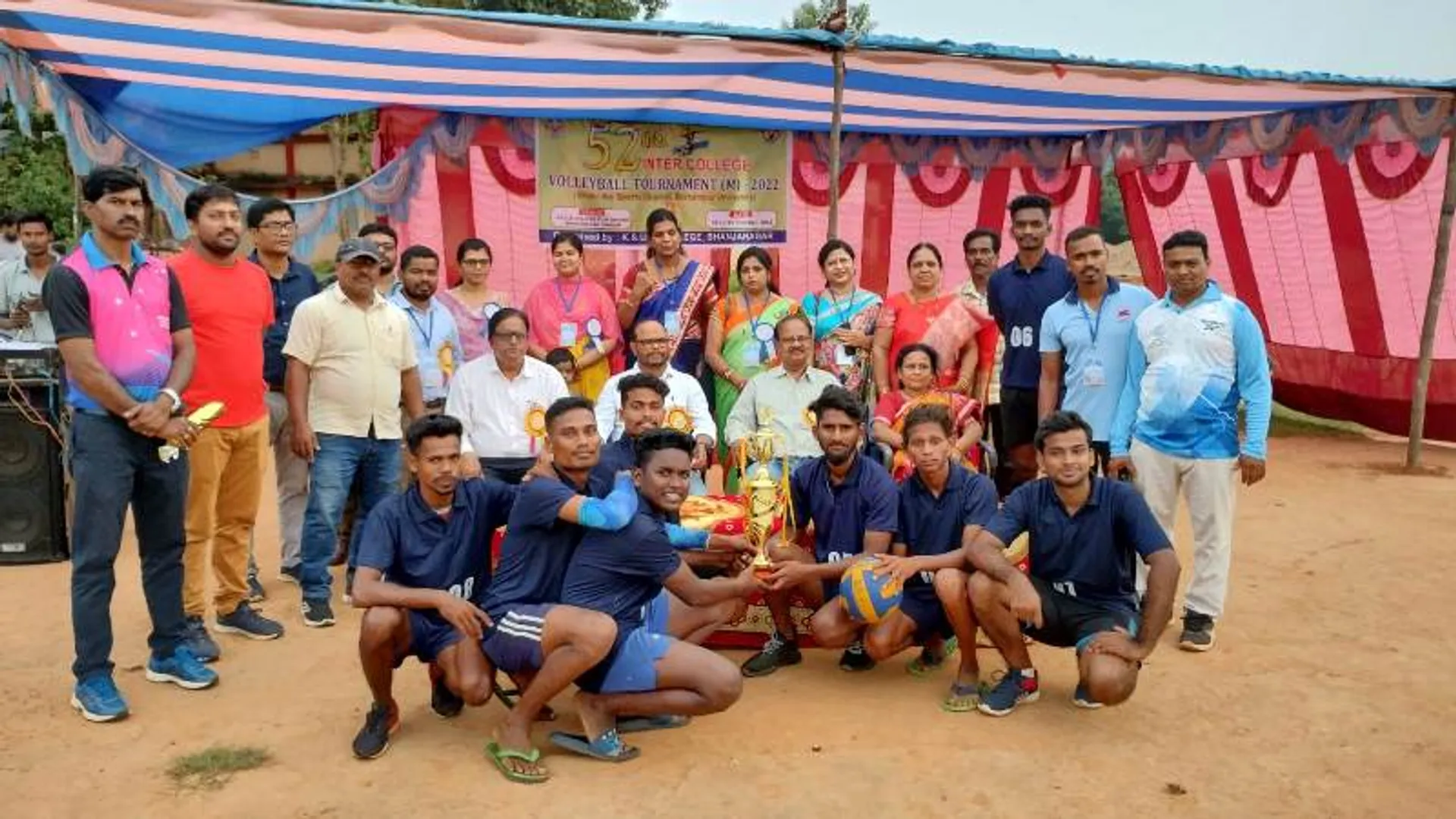 ଆନ୍ତଃ ମହାବିଦ୍ୟାଳୟ ଭଲିବଲ ଟୁର୍ଣ୍ଣାମେଣ୍ଟ: ବ୍ରହ୍ମପୁର ସିଟି କଲେଜକୁ ହରାଇ ରାୟଗଡା ଚାମ୍ପିୟନ