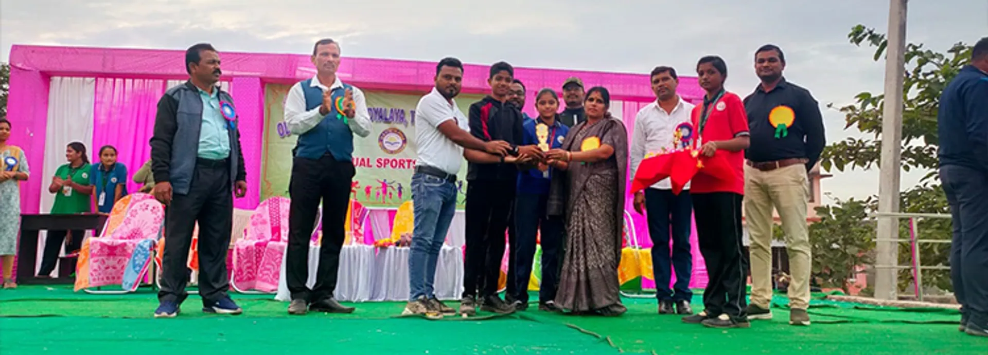 ତେତେଲେଙ୍ଗା ଆଦର୍ଶ ସ୍କୁଲର ବାର୍ଷିକ କ୍ରୀଡ଼ା