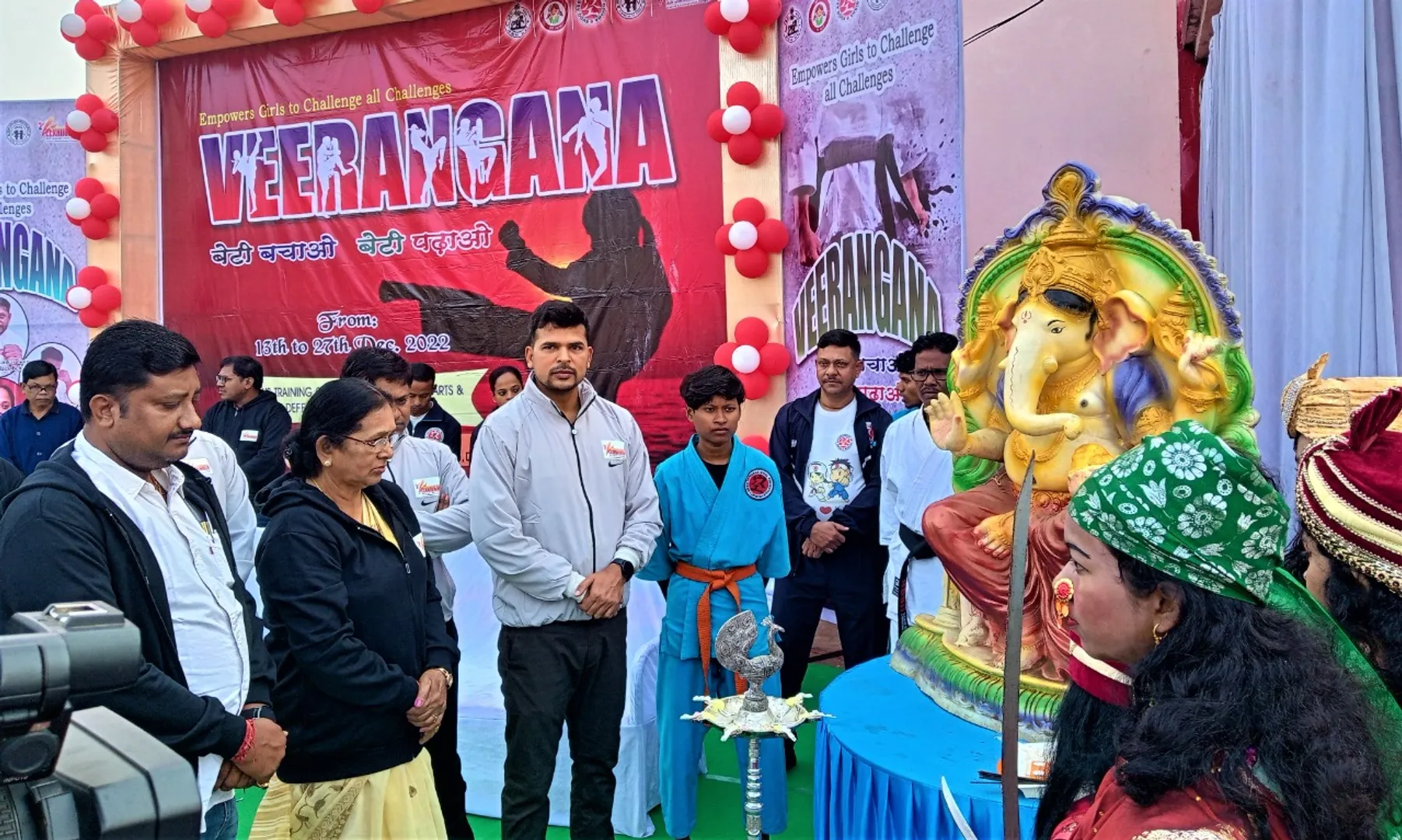 ଆତ୍ମରକ୍ଷା କରିବାକୁ ଜିଲ୍ଲା  ପ୍ରଶାସନ ୩୦୦ ବାଳିକାଙ୍କ ପାଇଁ ଖୋଲିଲା ତାଲିମ ଶିବିର ‘ବୀରାଙ୍ଗନା’