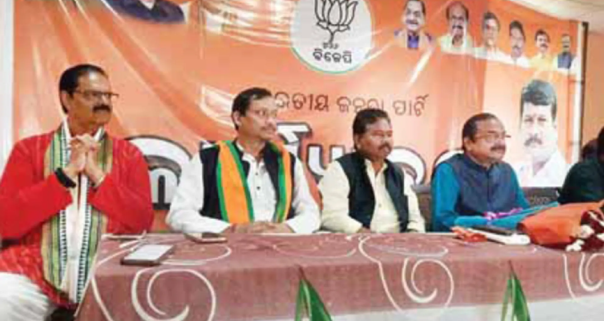 ବିଜେପିରେ ମିଶିଲେ ସଂଜୟ ଭୋଇ