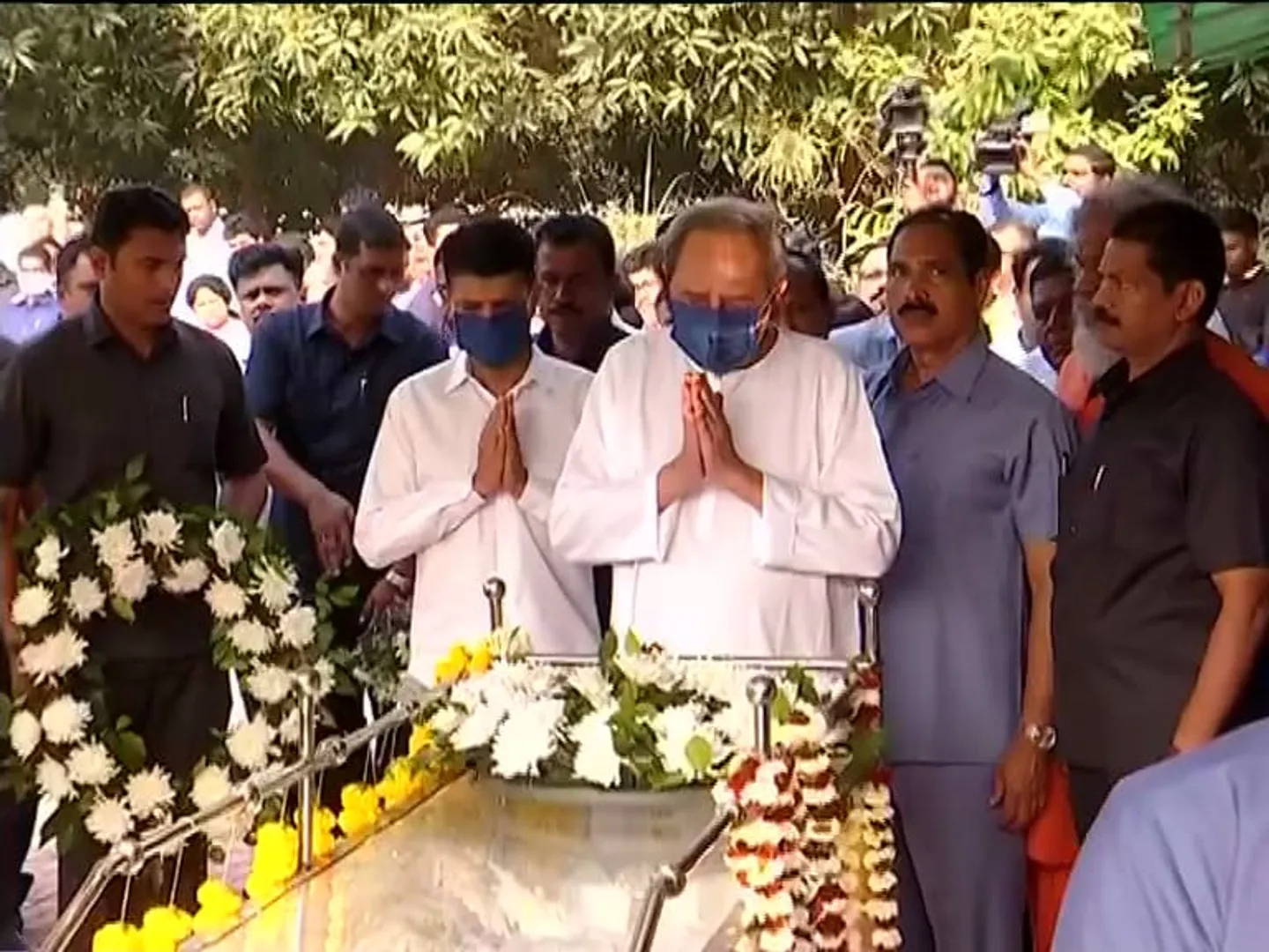 ନବ ଦାସଙ୍କ ଶେଷ ଦର୍ଶନ କଲେ ରାଜ୍ୟପାଳ ଓ ମୁଖ୍ୟମନ୍ତ୍ରୀ