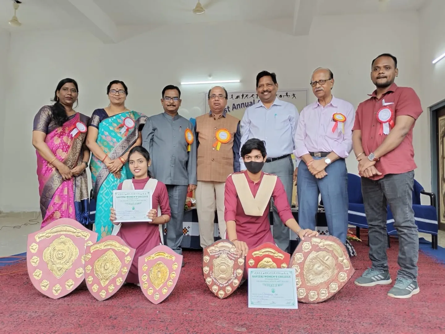 ମହିଳା କଲେଜର ବାର୍ଷିକ କ୍ରୀଡ଼ା: ପ୍ରଦୀପ୍ତା ଓ ବୀଣାପାଣି ଚାମ୍ପିଅନ