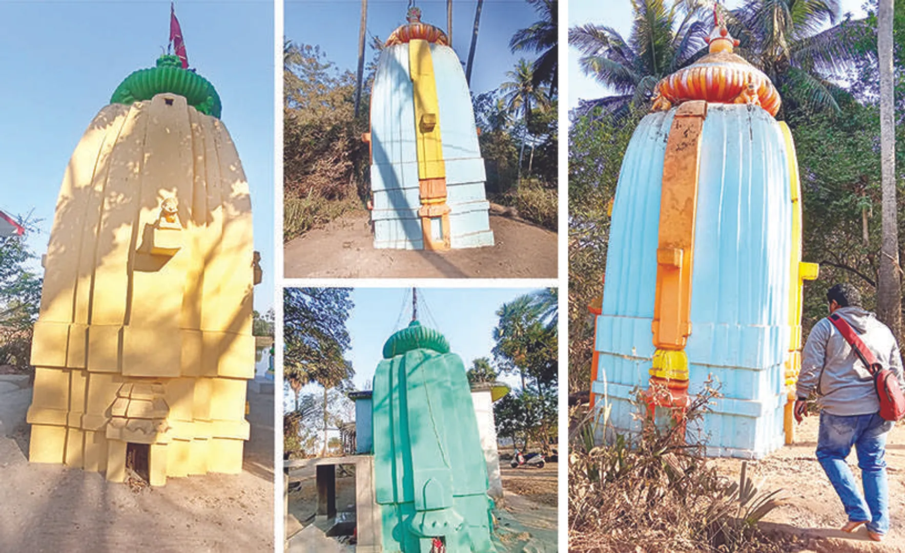 ପୁରୀରେ ହୁମା ସଦୃଶ ୩ ବକ୍ର ମନ୍ଦିର