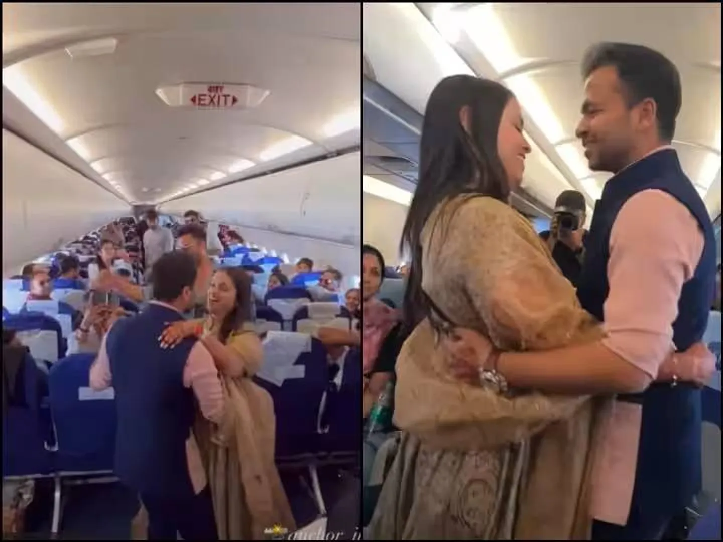 ୩୬ହଜାର ଫୁଟ ଉଚ୍ଚରେ ରୋମାଣ୍ଟିକ ହେଲେ ପ୍ରେମୀଯୁଗଳ