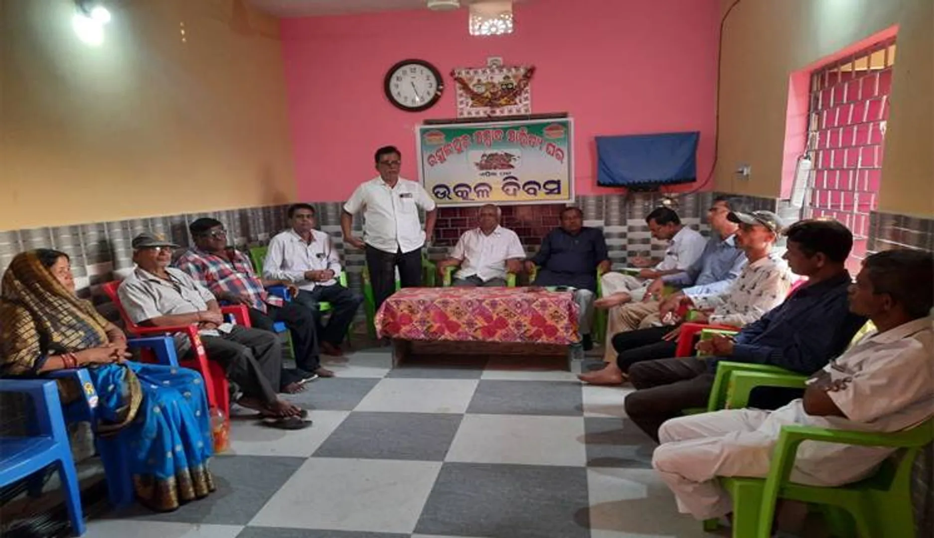 ଉତ୍କଳ ଦିବସ ପାଳିଲା ରସୁଲପୁର ସମ୍ବାଦ ସାହିତ୍ୟଘର