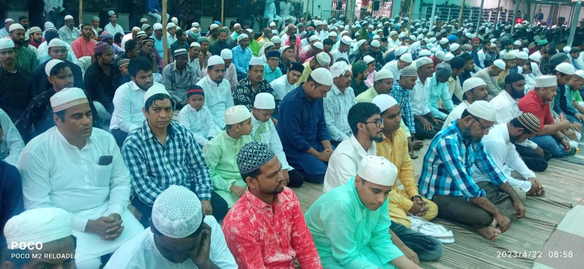 ଭୁବନେଶ୍ବର: ଇଦ୍ ଅବସରରେ ରାଜଧାନୀରେ ମସଜିଦରେ ନମାଜ ପାଠ