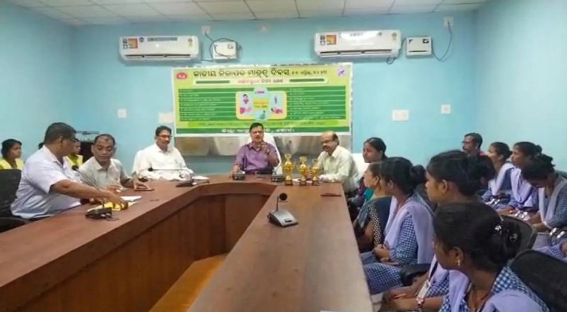 ଖୋର୍ଦ୍ଧା ଜିଲ୍ଲା ସ୍ବାସ୍ଥ୍ୟ ବିଭାଗ ପକ୍ଷରୁ ନିରାପଦ ମାତୃତ୍ୱ ଦିବସ