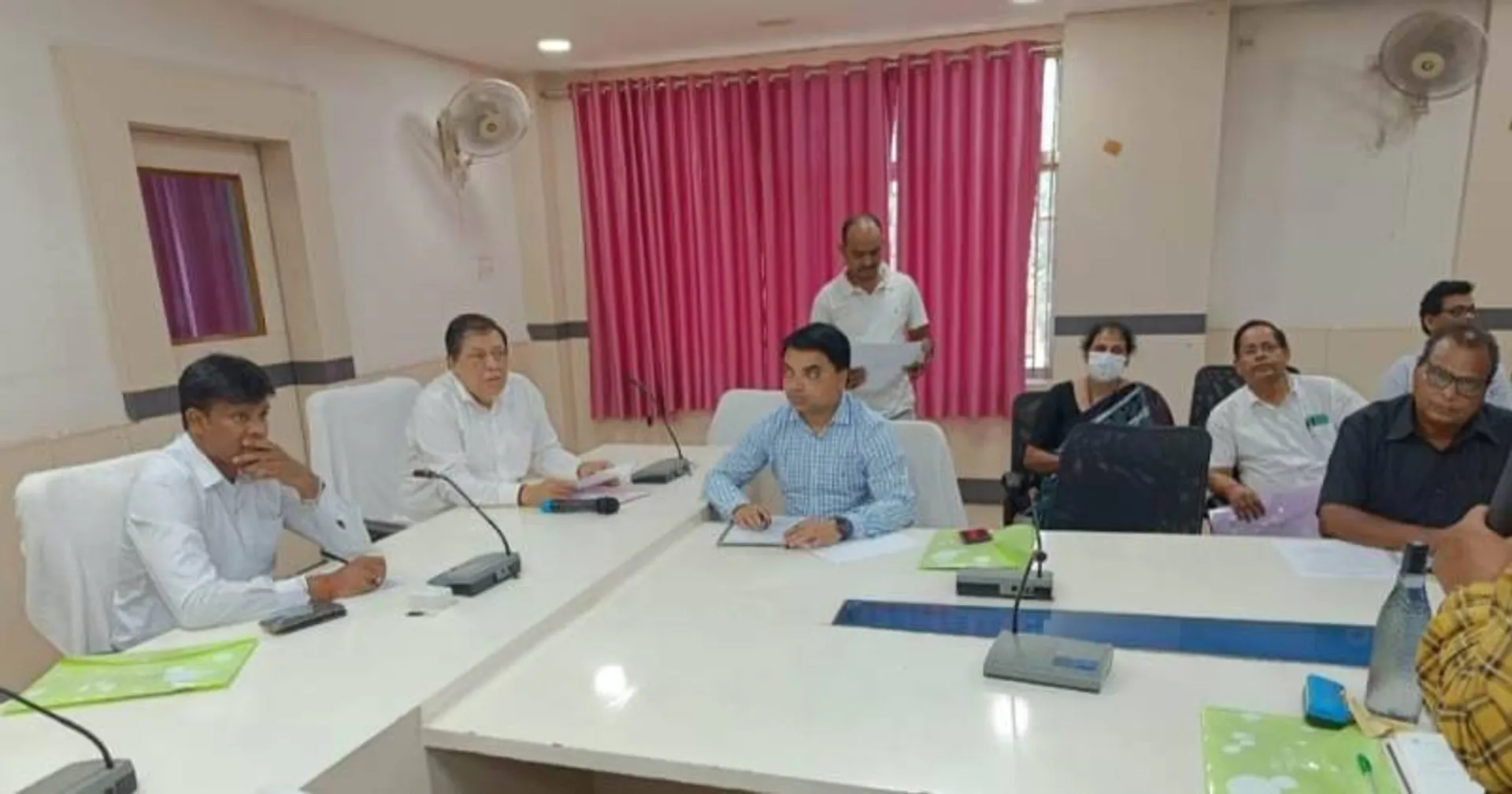 ଜିଲ୍ଲାସ୍ତରୀୟ ରବି ଋତୁ ଧାନ ଓ ଅଣଧାନ ସଂଗ୍ରହ କମିଟି ବୈଠକ