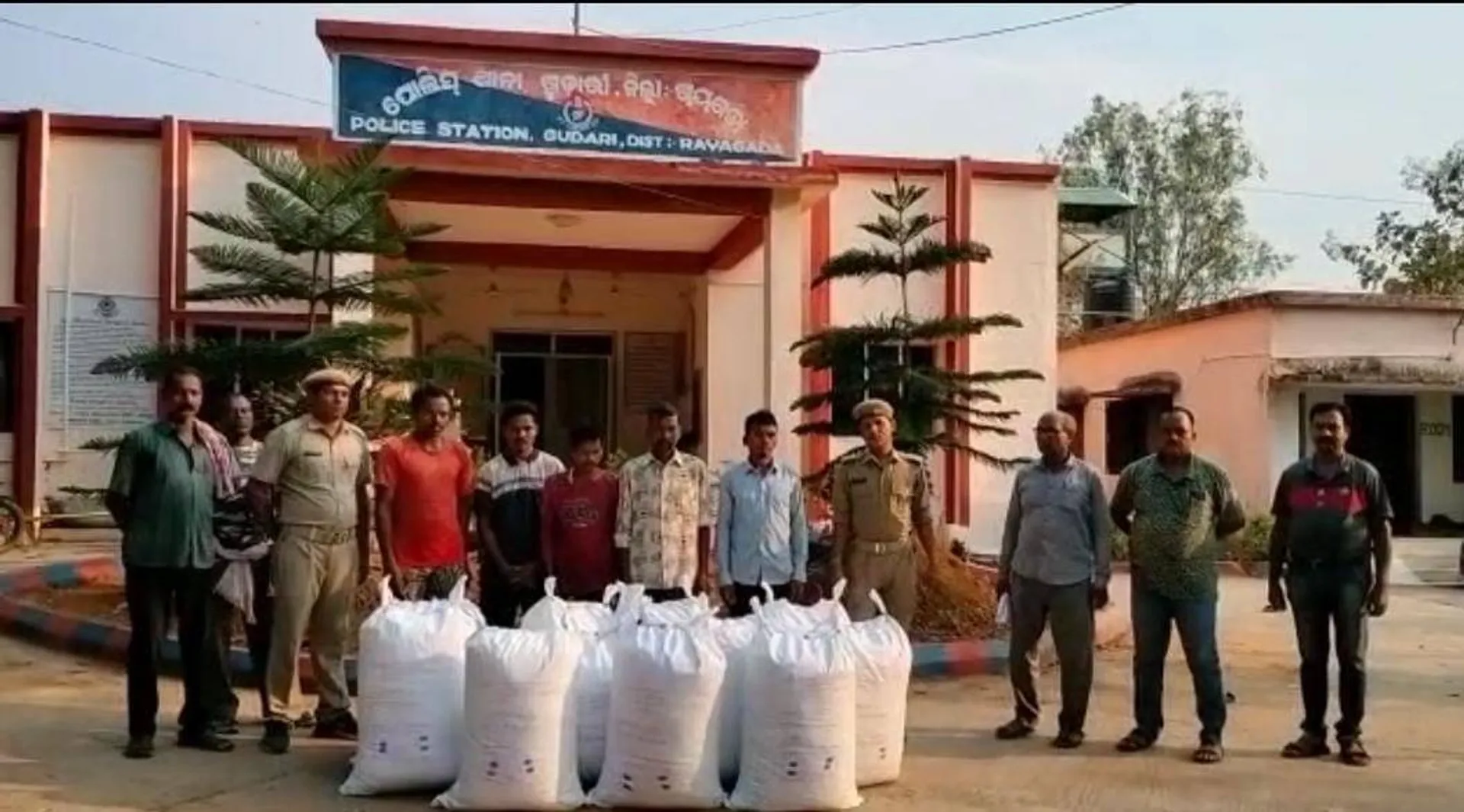 ୩ କ୍ବିଣ୍ଟାଲ ଗଞ୍ଜେଇ ଜବତ, ୫ ଗିରଫ