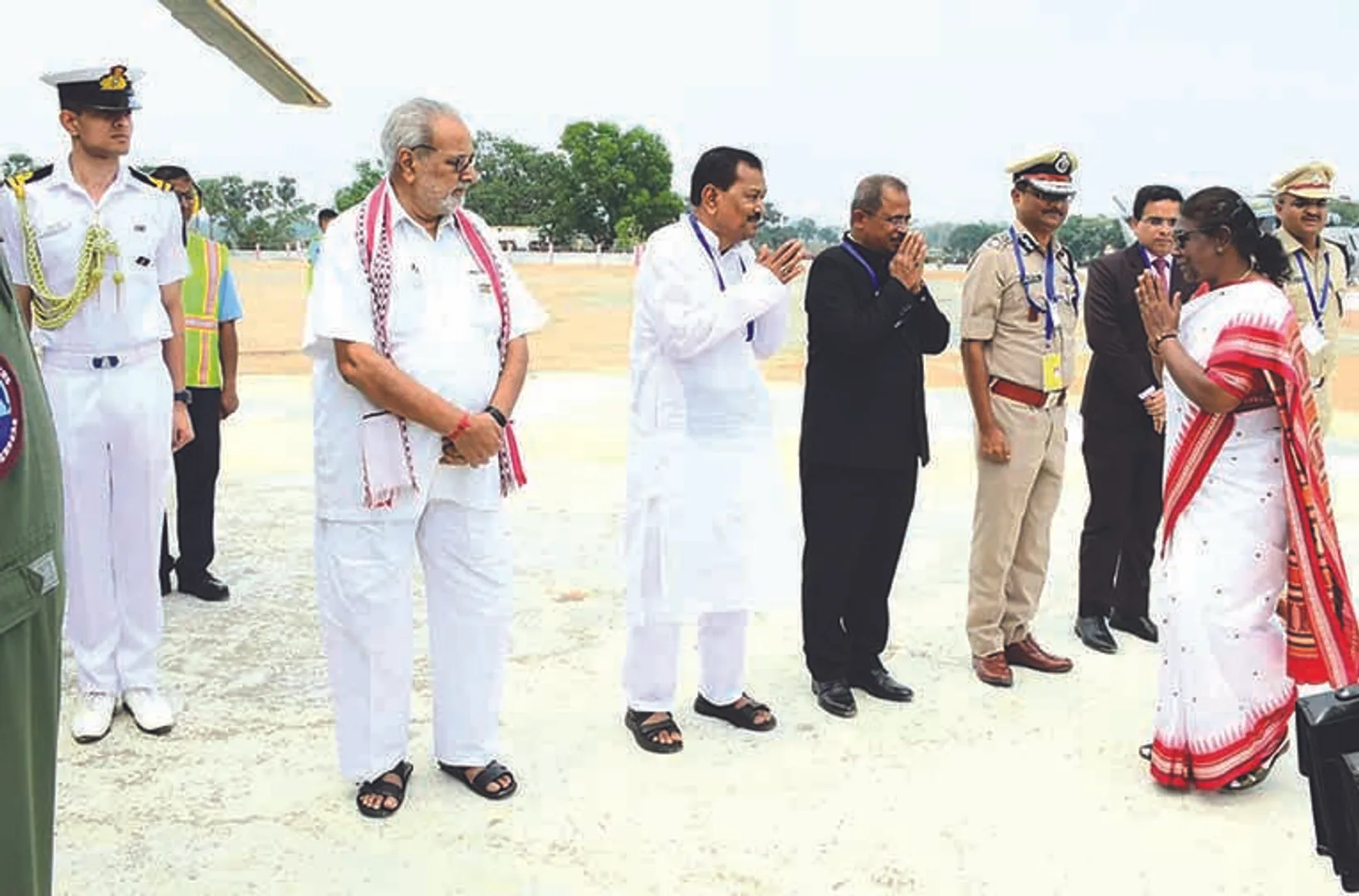 ରାଷ୍ଟ୍ରପତିଙ୍କ ମୟୂରଭଞ୍ଜ ଗସ୍ତର ହାଲ୍‌ଚାଲ୍‌