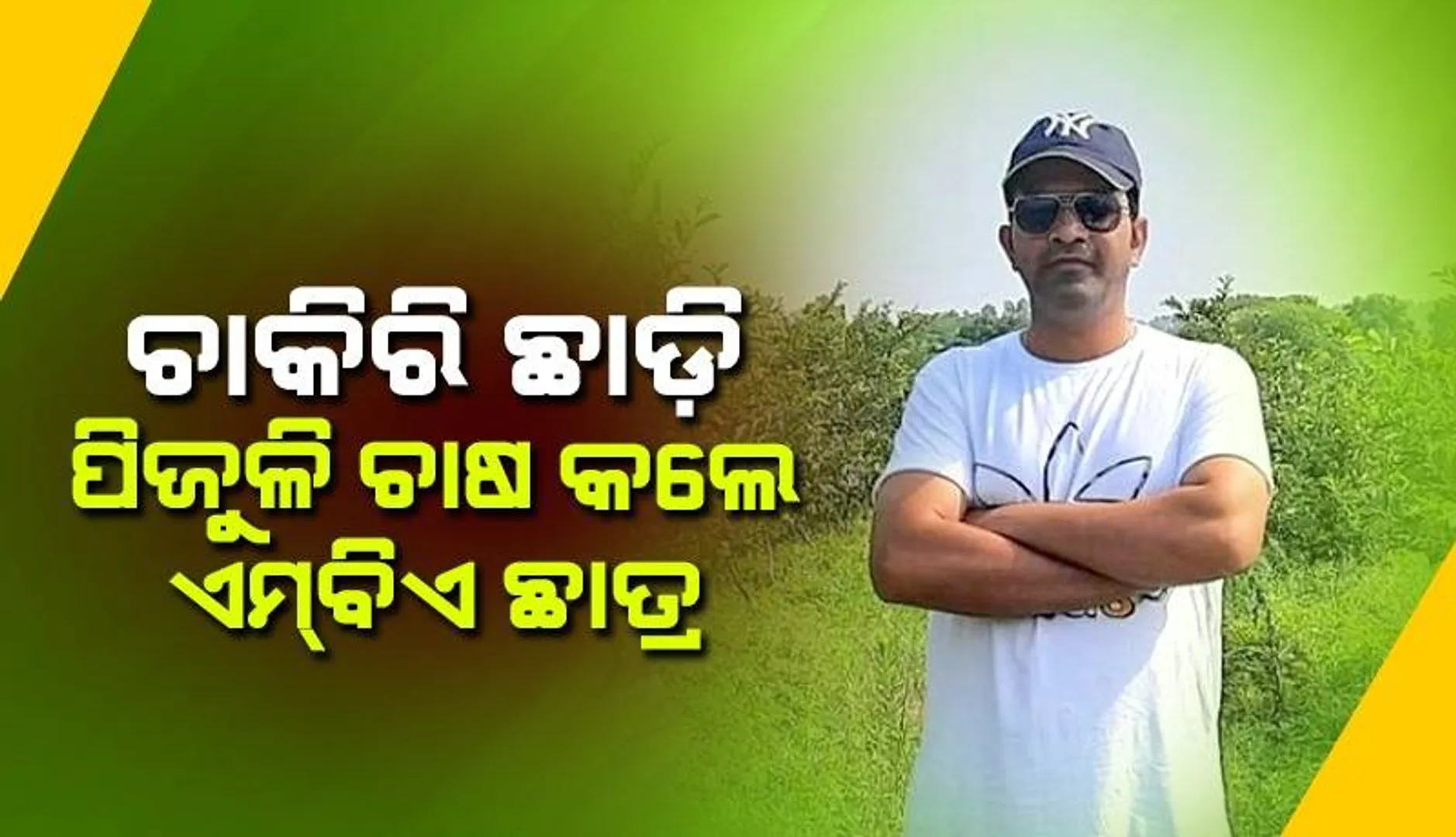 ଯେତିକି ରୋଜଗାର ଚାକିରି ଦେଉନଥିଲା, ତାଠାରୁ ଯଥେଷ୍ଟ ଅଧିକ ଚାଷରୁ ମିଳୁଛି