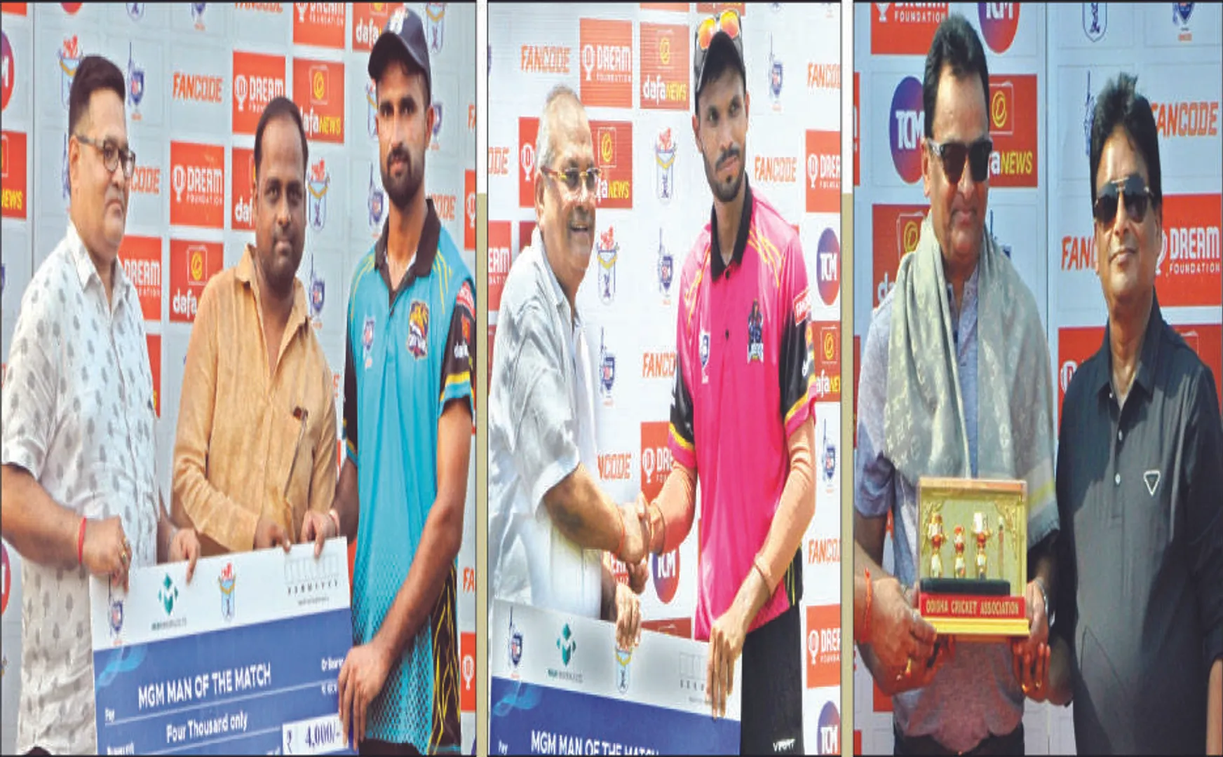 ଓଡ଼ିଶା କ୍ରିକେଟ୍‌ ଲିଗ୍‌: ଚିତାସ୍‌, ଲାୟନ୍ସ ବିଜୟୀ