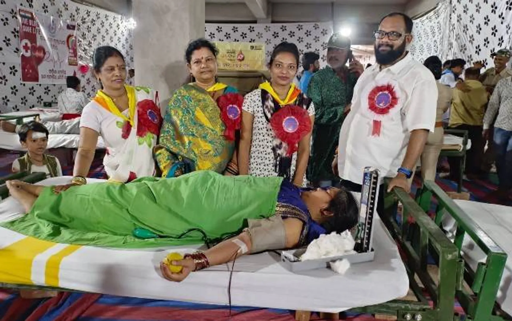 ଶିବିରରୁ ରେକର୍ଡ଼ସଂଖ୍ୟକ ୫୧୬ ୟୁନିଟ୍ ରକ୍ତ ସଂଗୃହୀତ