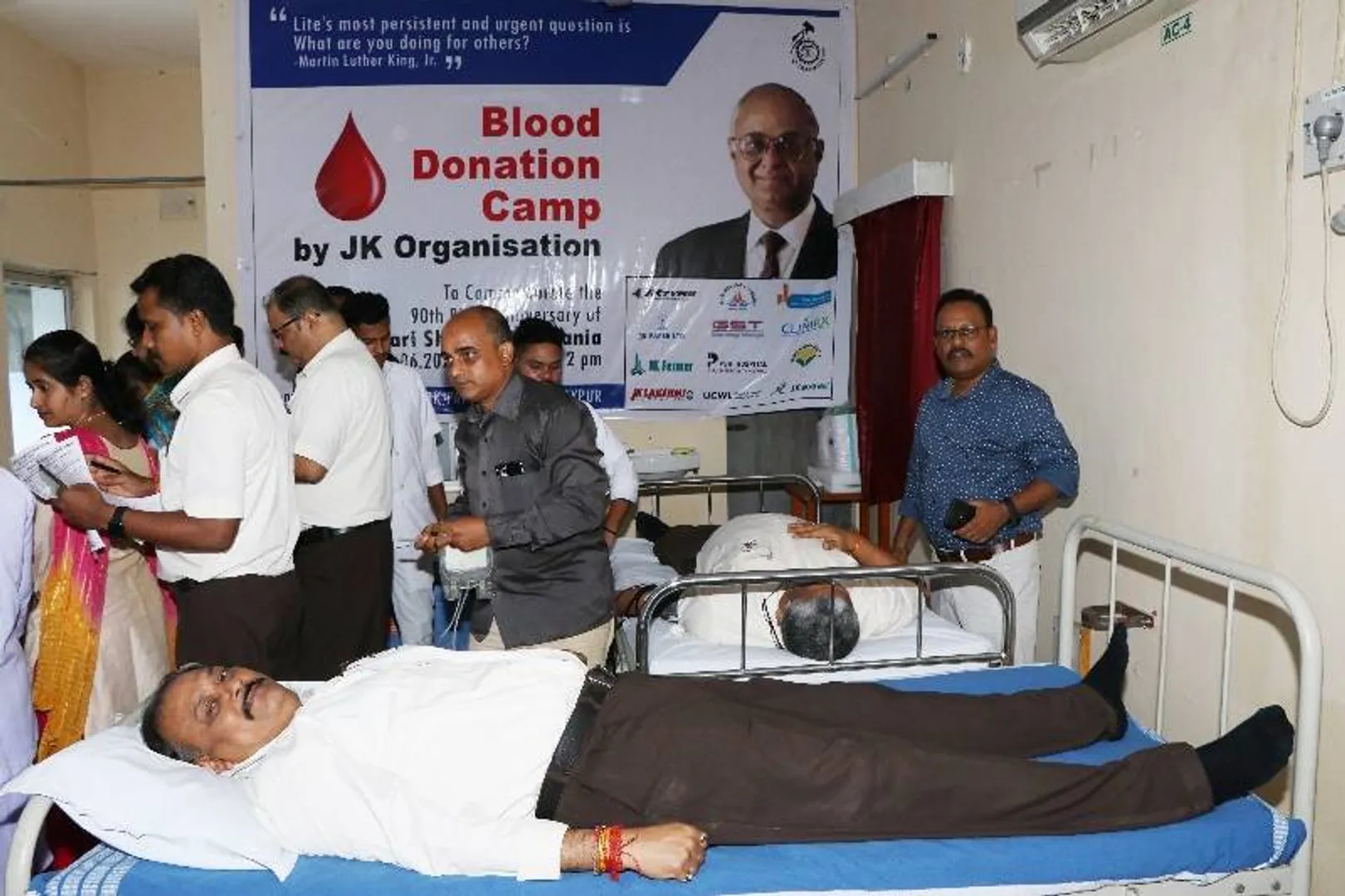 ଜେକେ କାଗଜ କଳ ତରଫରୁ ରକ୍ତଦାନ ଶିବିର‌: ୧୪୦ ୟୁନିଟ୍‌ ରକ୍ତ ସଂଗ୍ରହ