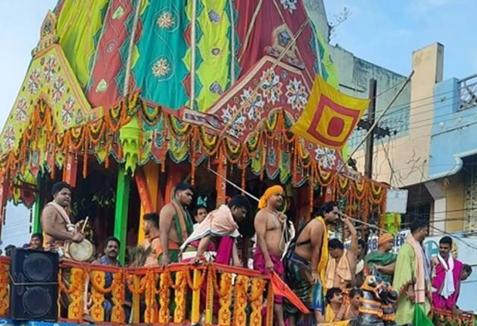 ରାୟଗଡ଼ାରେ ଧୁମଧାମରେ ପାଳିତ ହେଲା ବାହୁଡ଼ାଯାତ୍ରା