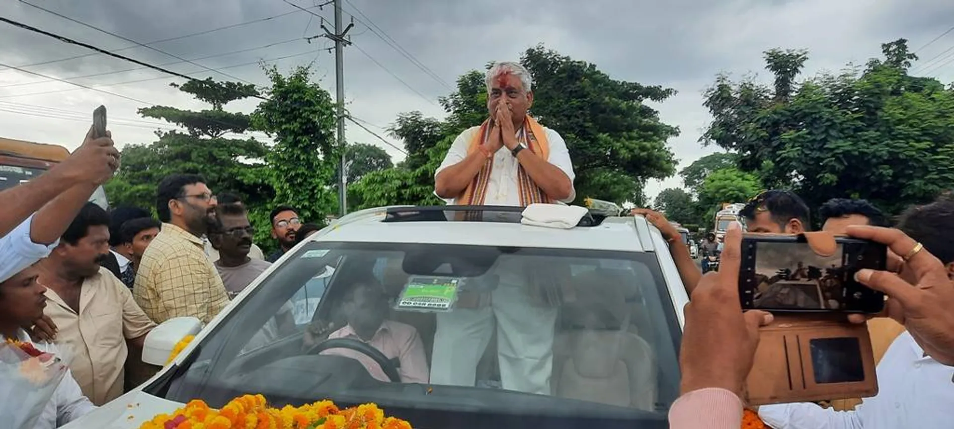 ରାଜ୍ୟ ବିଜେଡି ଉପସଭାପତି ଏନ୍‌. ଭାସ୍କର ରାଓଙ୍କୁ ରାୟଗଡ଼ାରେ ସମ୍ବର୍ଦ୍ଧନା