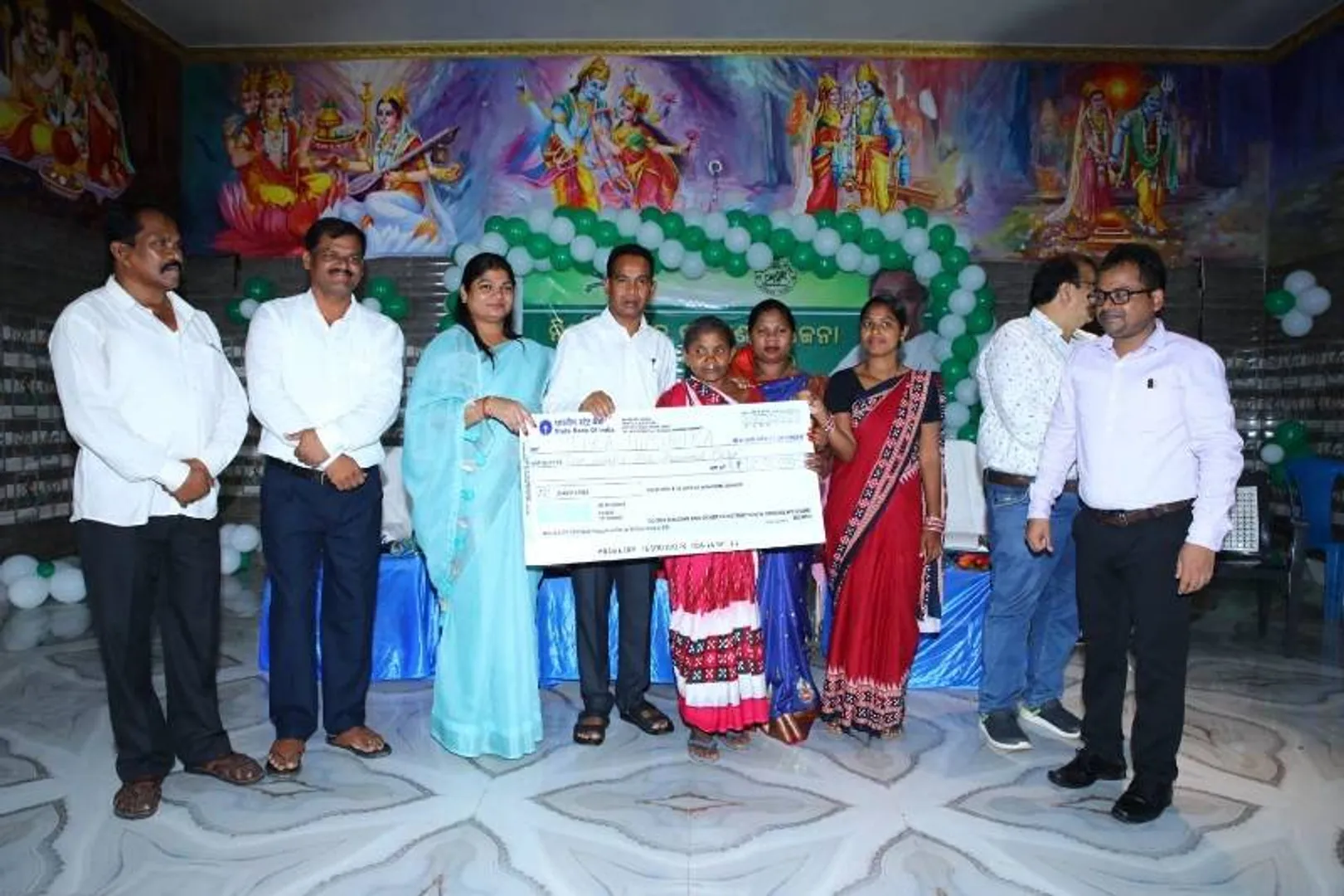ନିର୍ମାଣ ଶ୍ରମିକ କଲ୍ୟାଣ ଯୋଜନା ସହାୟତା ବଣ୍ଟନ ଶିବିର ଅନୁଷ୍ଠିତ