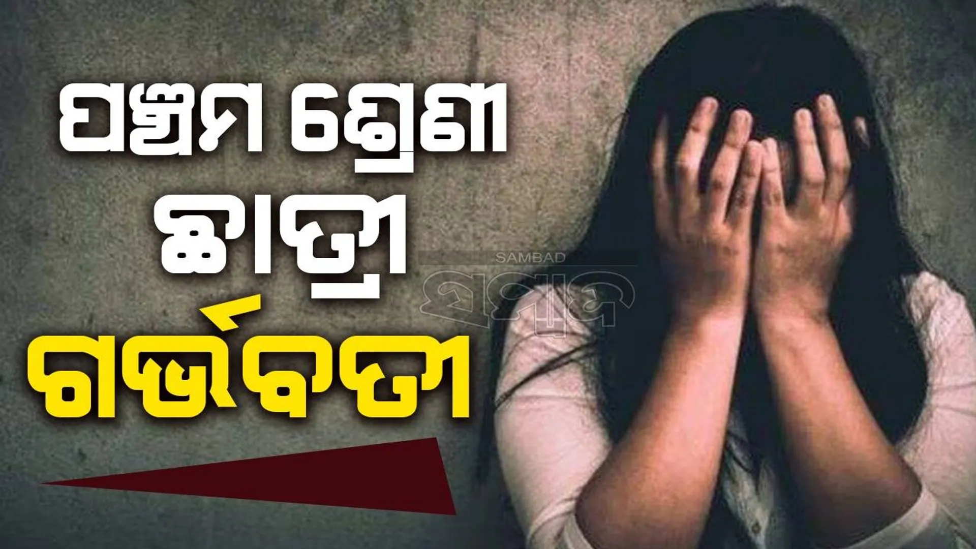 ପଞ୍ଚମ ଶ୍ରେଣୀ ଛାତ୍ରୀ ଗର୍ଭବତୀ, ଟ୍ୟୁସନ ଶିକ୍ଷକ ଗିରଫ