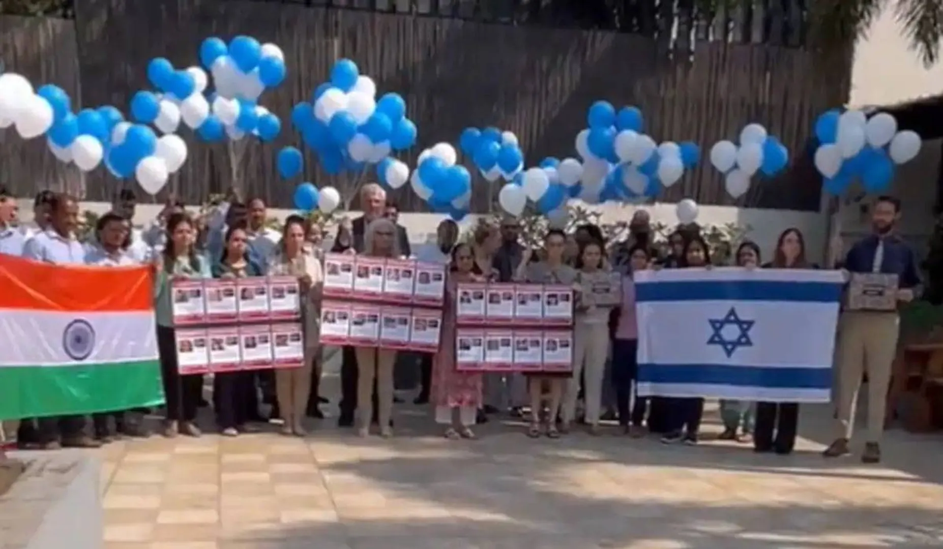 ଗାଜାରେ ପଣବନ୍ଦୀ ଥିବା ଲୋକଙ୍କ ଉଦ୍ଦେଶ୍ୟରେ ୨୨୯ଟି ବେଲୁନ୍‌ ଉଡ଼ାଇଲା ଦିଲ୍ଲୀସ୍ଥିତ ଇସ୍ରାଏଲୀ ଦୂତାବାସ