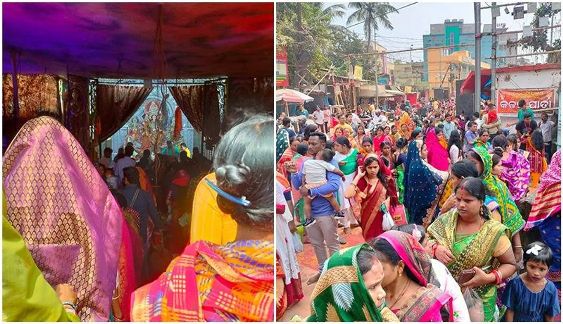 ରାଜଧାନୀରେ ମହାଷ୍ଟମୀରେ ମାଙ୍କୁ ଦର୍ଶନ କରୁଛନ୍ତି ଶ୍ରଦ୍ଧାଳୁ