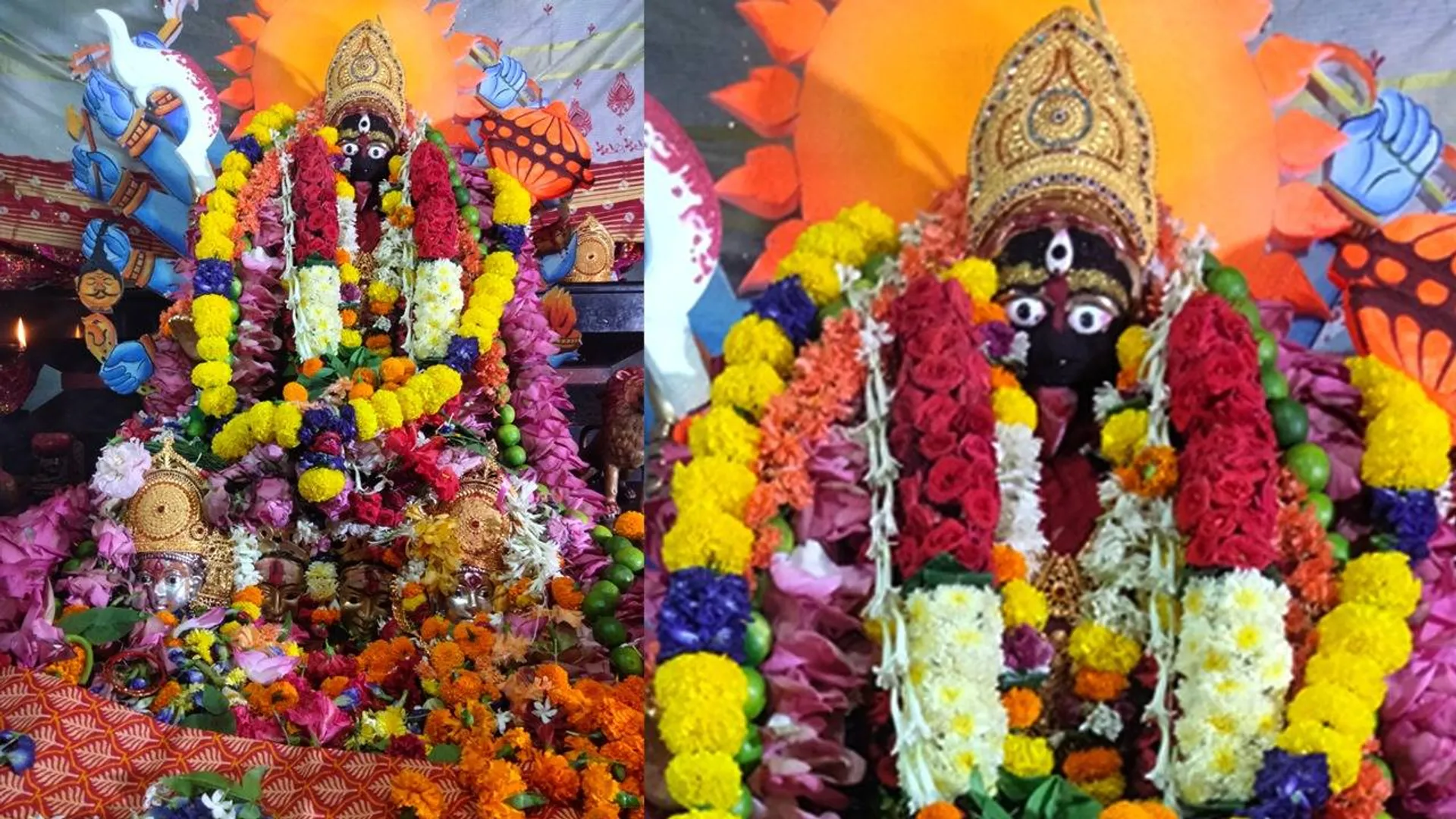 ଅଷ୍ଟମୀରେ ମା'ତାରାତାରିଣୀଙ୍କ ଗୌରୀ ବେଶ