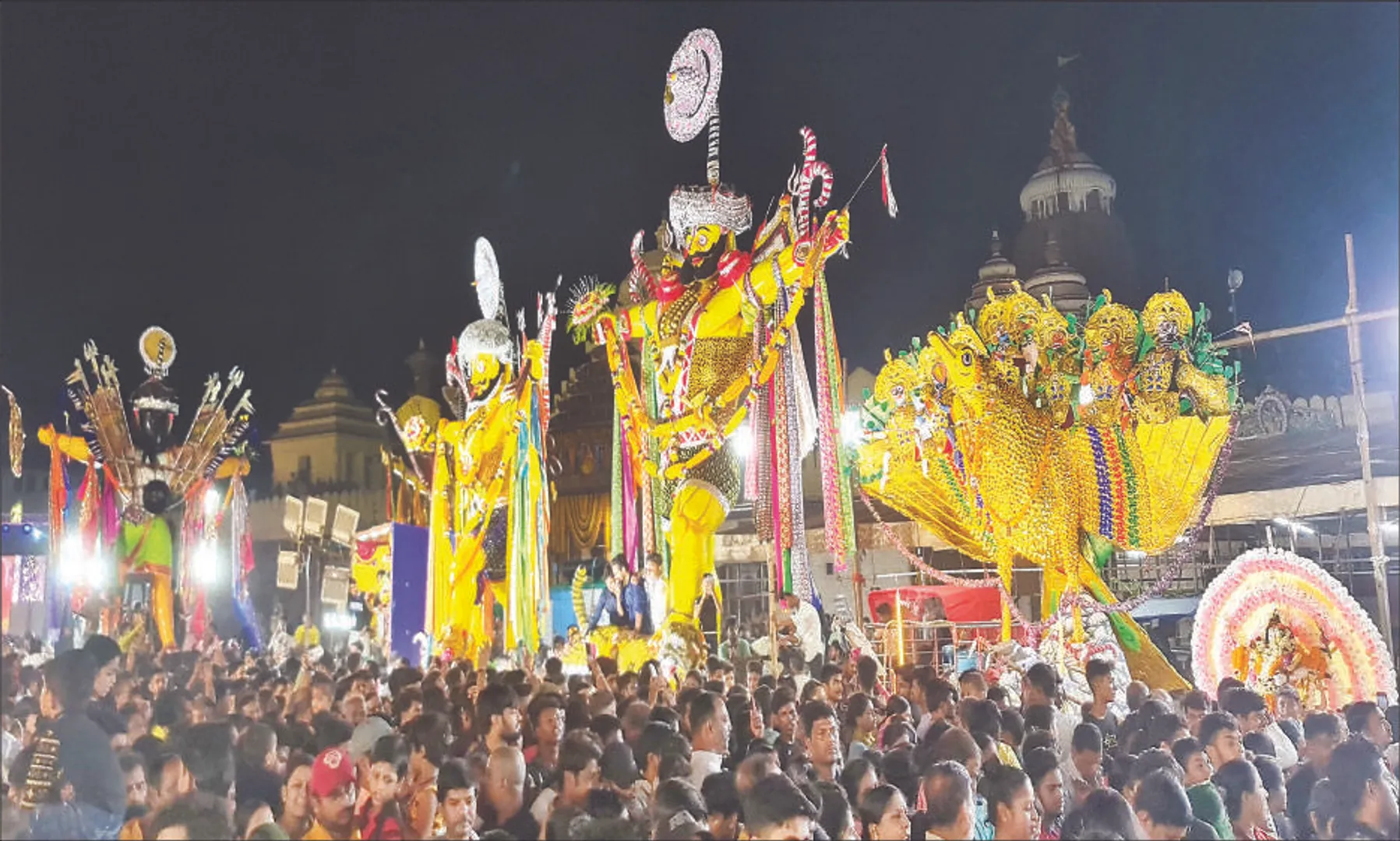 ଅନନ୍ୟ ପରମ୍ପରା: ଗୋସାଣୀ ଯାତରେ ବିଦାୟ ନେଲେ ମା’