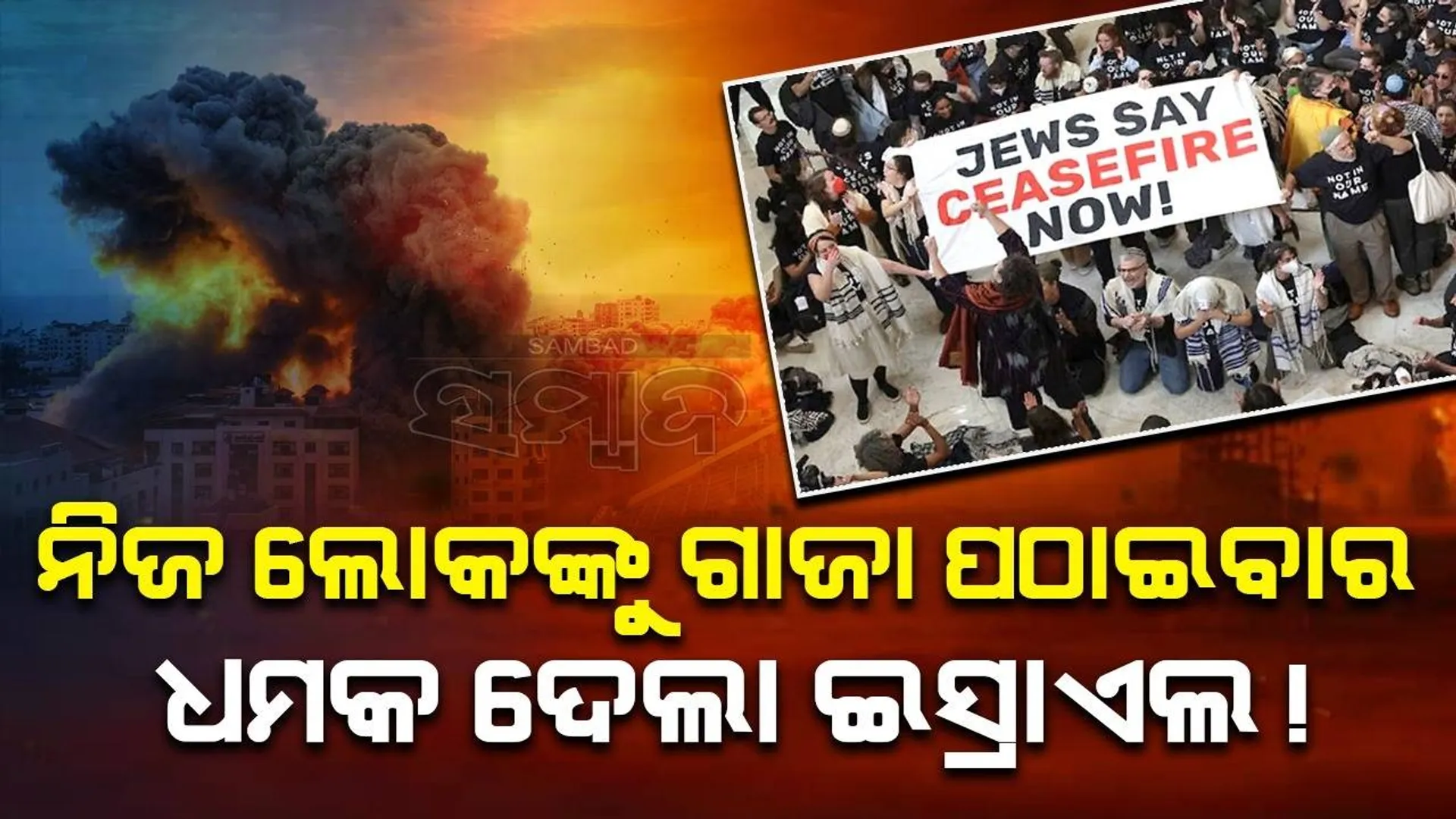 ବସରେ ଭର୍ତ୍ତି କରି ଗାଜା ପଠାଇ ଦିଆଯିବ; ଇସ୍ରାଏଲରେ ରହି ଗାଜାକୁ ସମର୍ଥନ କରୁଥିବା ଲୋକଙ୍କୁ ପୁଲିସର ଧମକ