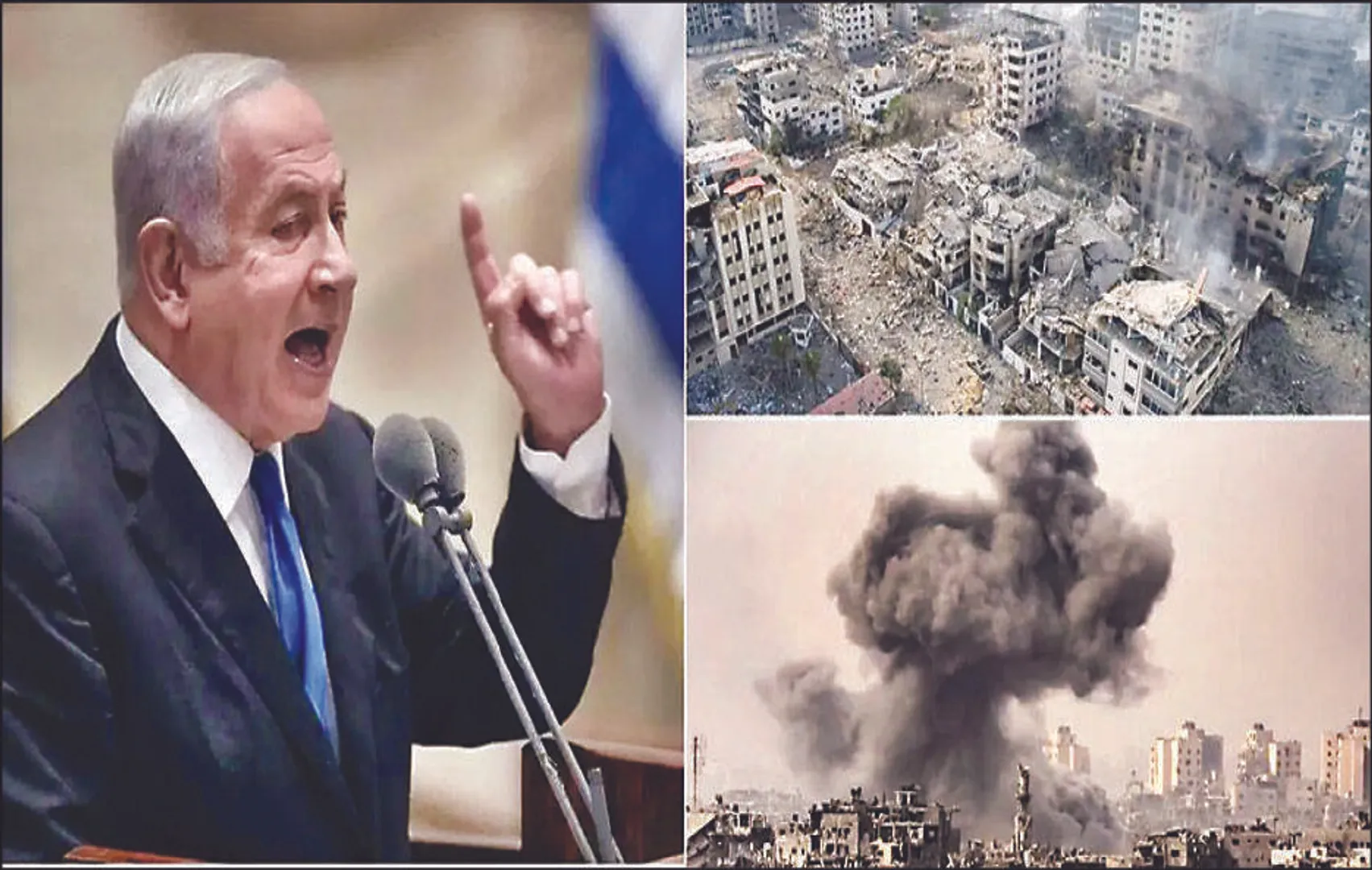 ଯୁଦ୍ଧବିରତିର ପ୍ରଶ୍ନ ଉଠୁନି: ଗାଜା ରିଲିଫ୍‌ ଶିବିରରେ ବୋମା ମାଡ଼, ୫୦ ମୃତ