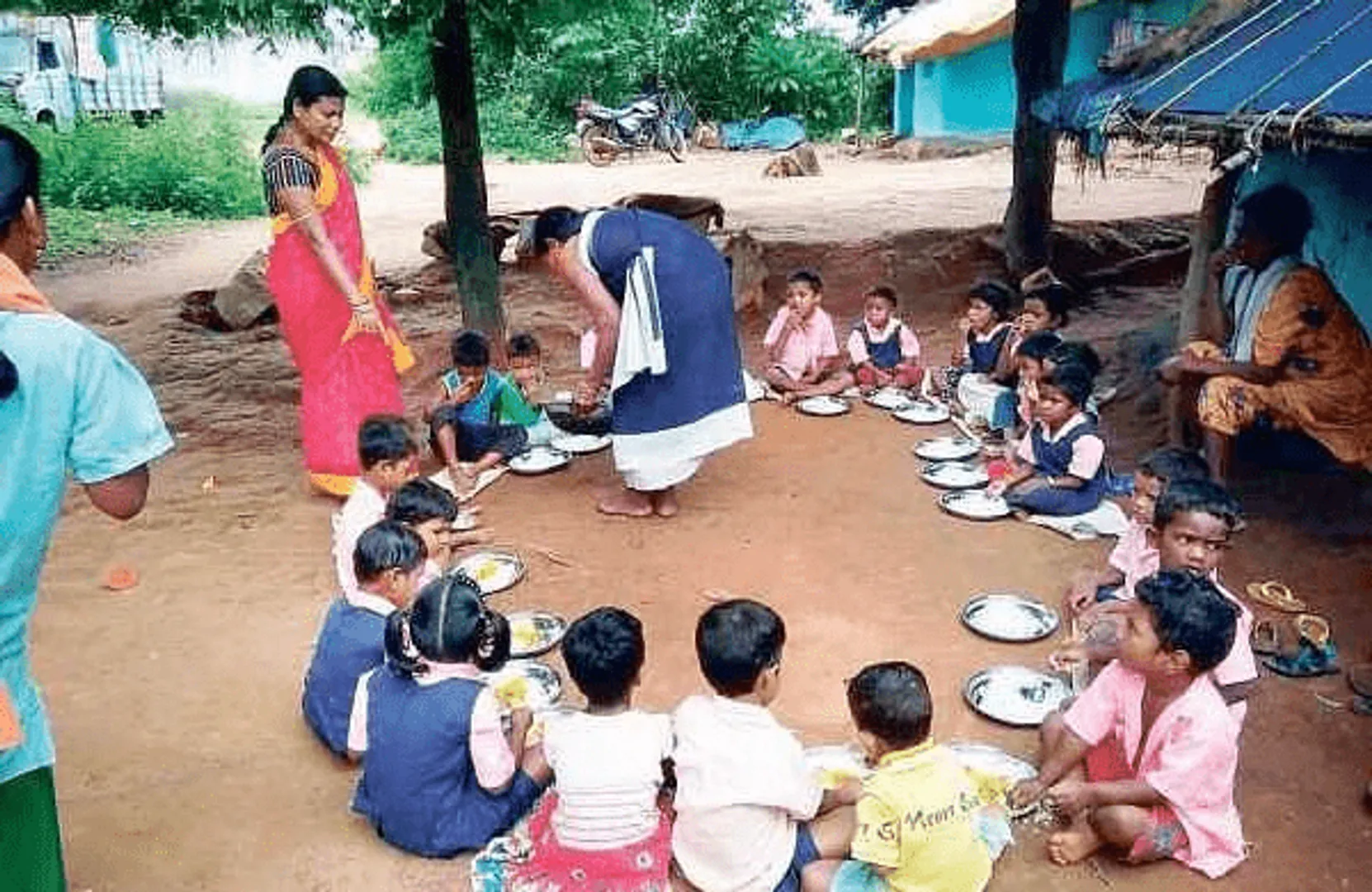ଭଙ୍ଗାଘର ଓ ବାରଣ୍ଡାରେ ଚାଲିଛି ଅଙ୍ଗନବାଡ଼ି