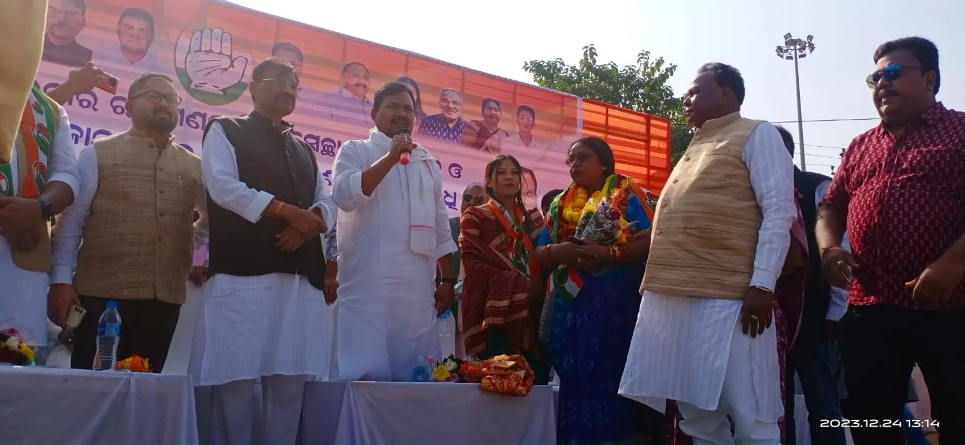 କଂଗ୍ରେସରେ ଯୋଗ ଦେଲେ ହେମଗିର ବିଜେଡି ନେତ୍ରୀ ସୁଧାରାଣୀ