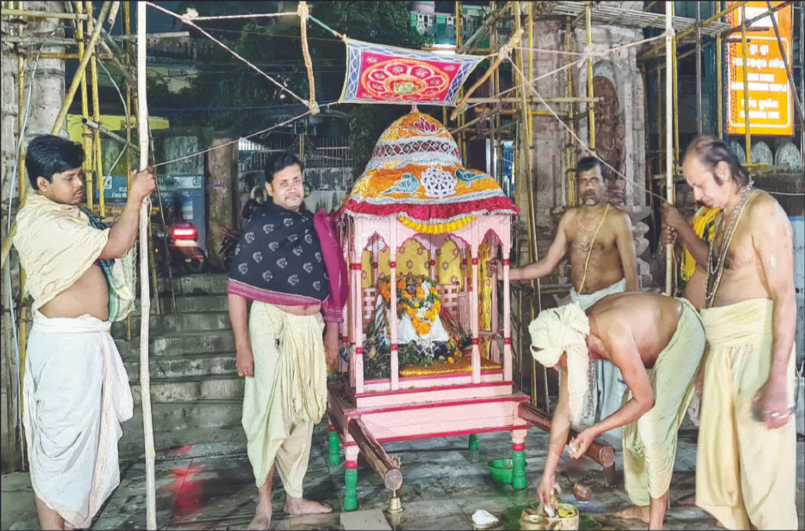 ଶ୍ରୀମନ୍ଦିରରେ ପଣ୍ଡୁ ନୃସିଂହ ବିଜେ ନୀତି: ଚାରି ଆଶ୍ରମ ବିଜେ କଲେ  ପଣ୍ଡୁ ନୃସିଂହ
