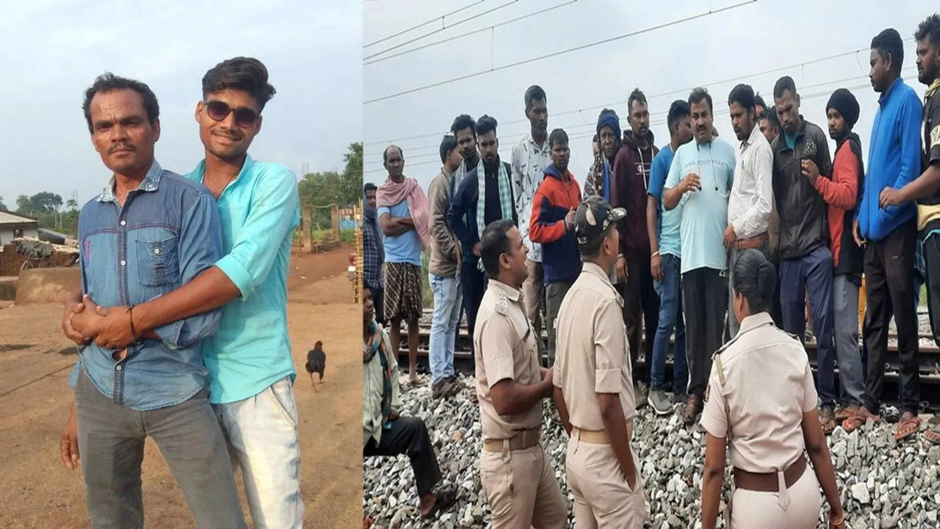 ଟ୍ରେନ୍‌ ଧକ୍କାରେ ୨ ଯୁବକଙ୍କ ମୃତ୍ୟୁ ଘଟଣା: କ୍ଷତିପୂରଣ ପରେ ରେଳଧାରଣାରୁ ଉଠିଲା ମୃତଦେହ