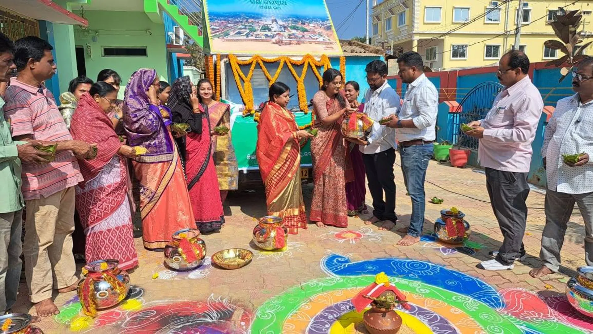 ଶ୍ରୀମନ୍ଦିର ପରିକଳ୍ପନା ପ୍ରକଳ୍ପ ଲୋକାର୍ପଣ ଉତ୍ସବ: ଘୁମୁସର ଉଦୟଗିରିରେ ବୁଲିଲା ଶ୍ରୀଜଗନ୍ନାଥ ଅର୍ପଣ ରଥ