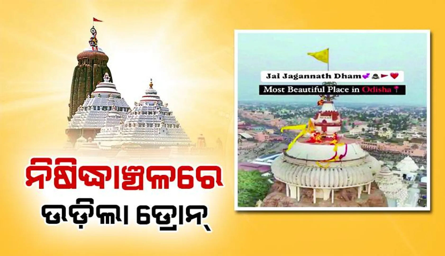 ନିଷିଦ୍ଧାଞ୍ଚଳରେ ଉଡ଼ିଲା ଡ୍ରୋନ୍‌
