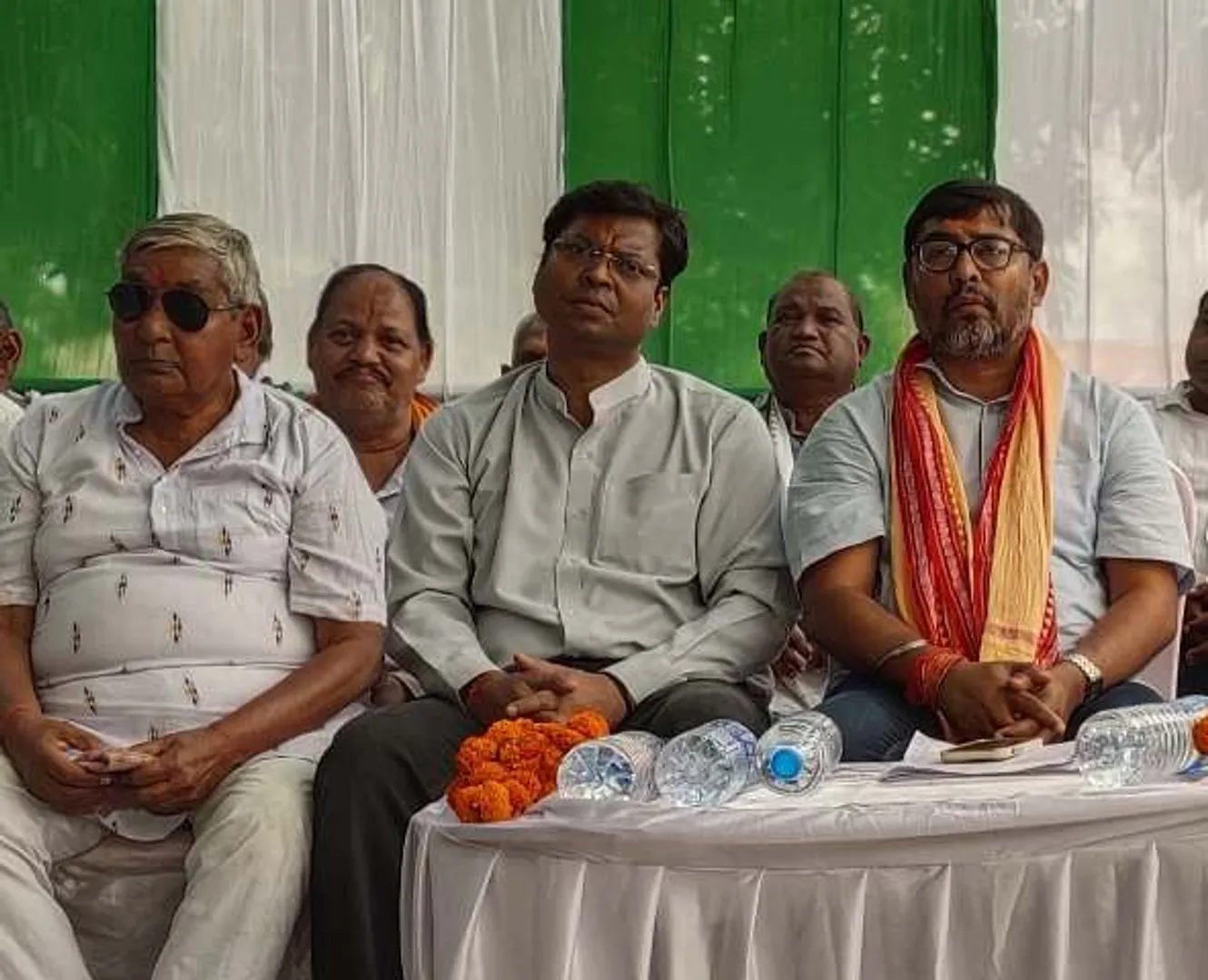 ଗୀର୍ଜାରେ ପ୍ରାର୍ଥନା ପରେ ନିର୍ବାଚନ ପ୍ରଚାର ଆରମ୍ଭ କଲେ ବିଜେଡି ପ୍ରାର୍ଥୀ ଦିଲୀପ ତିର୍କୀ