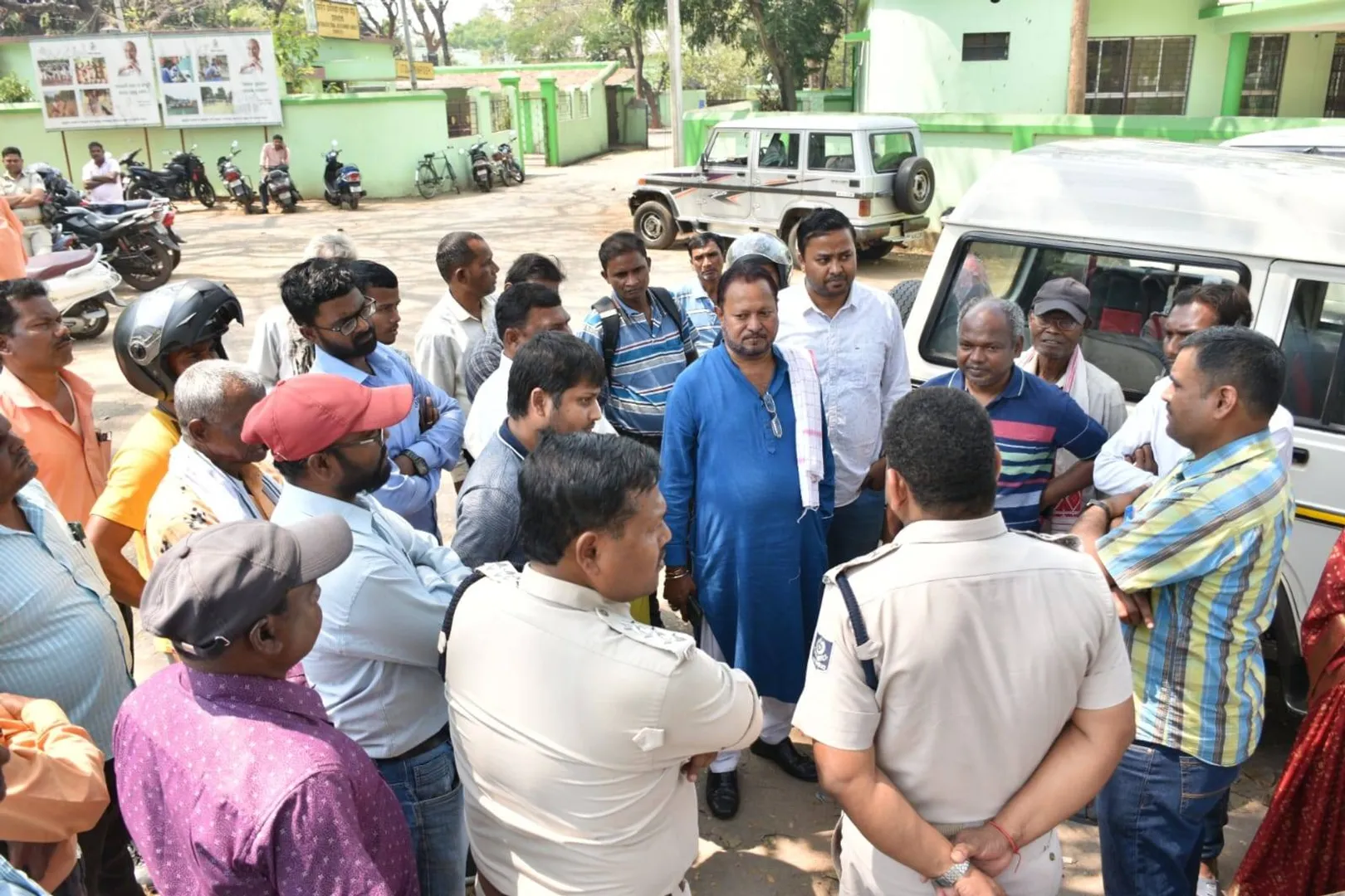 ଚତୁର୍ଥ ରେଳଲାଇନ ସମ୍ପ୍ରସାରଣ କାର୍ଯ୍ୟକୁ ବିରୋଧ