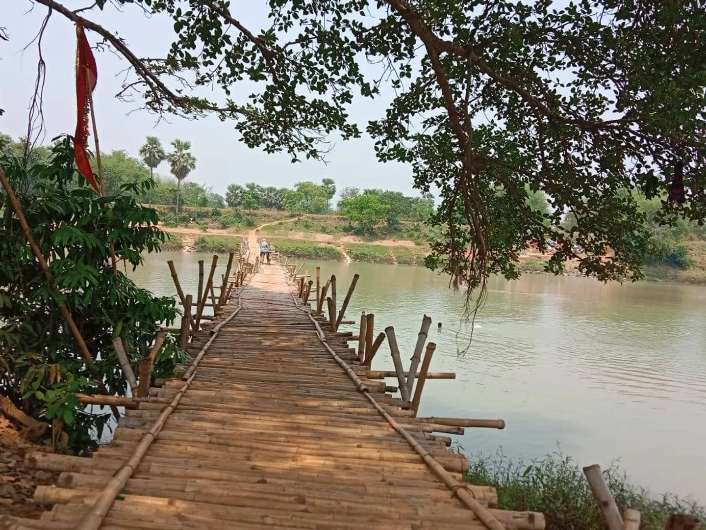 ଦୁଇ ଜିଲ୍ଲାର ଲୋକଙ୍କୁ ଭରସା ବାଉଁଶ ପୋଲ: ଦୁଇଥର ଅବଧି ସରିଲାଣି, ସରୁନି ​କାମ