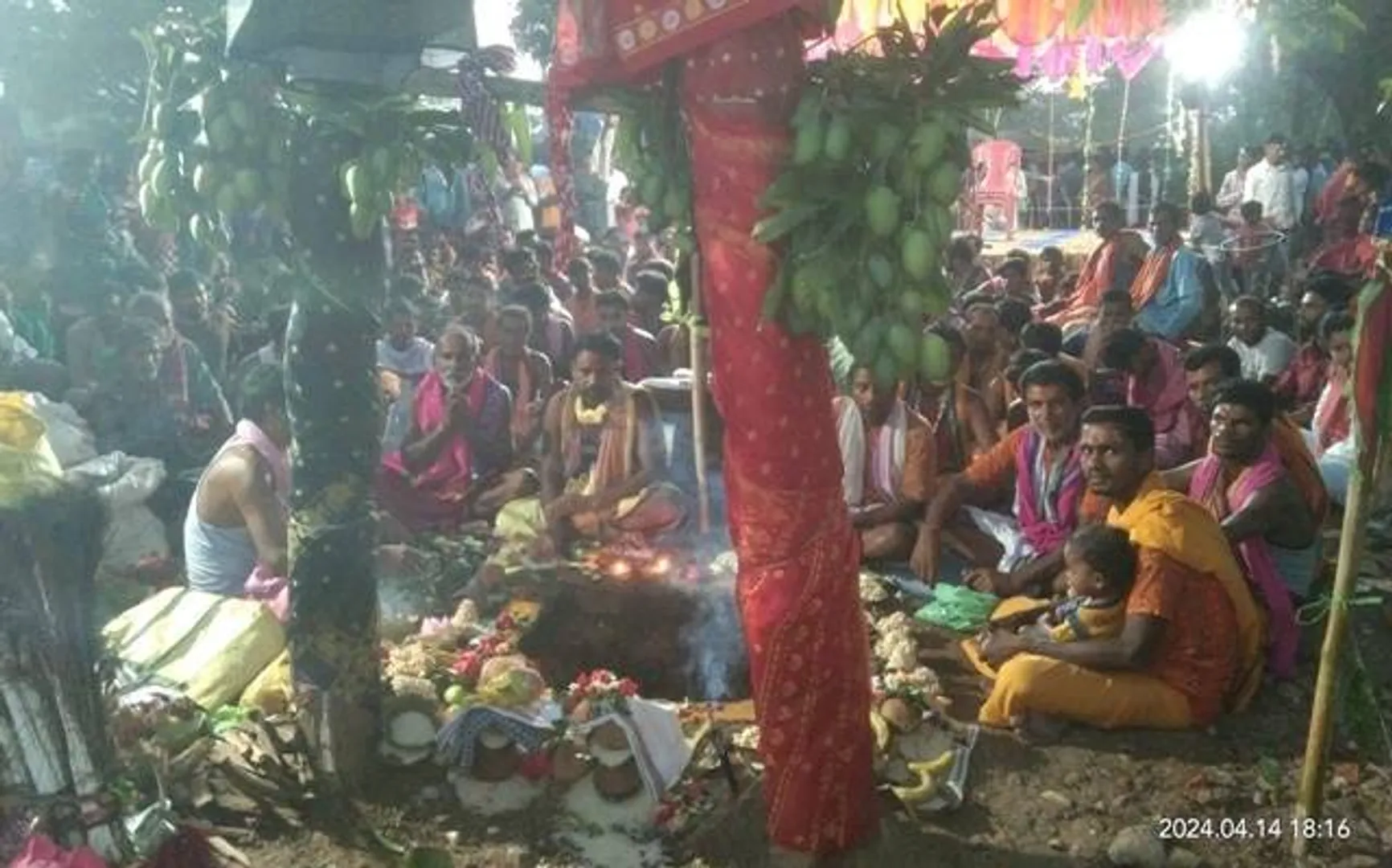 ଚାରିଶମ୍ଭୁ ପୀଠରୁ ବାବା ପଶ୍ଚିମେଶ୍ୱର ଚୈତ୍ର ଦଣ୍ଡଯାତ୍ରା ଉଦ୍‌ଯାପିତ, ଠାକୁରଙ୍କ ମନ୍ଦିର ପ୍ରବେଶ 