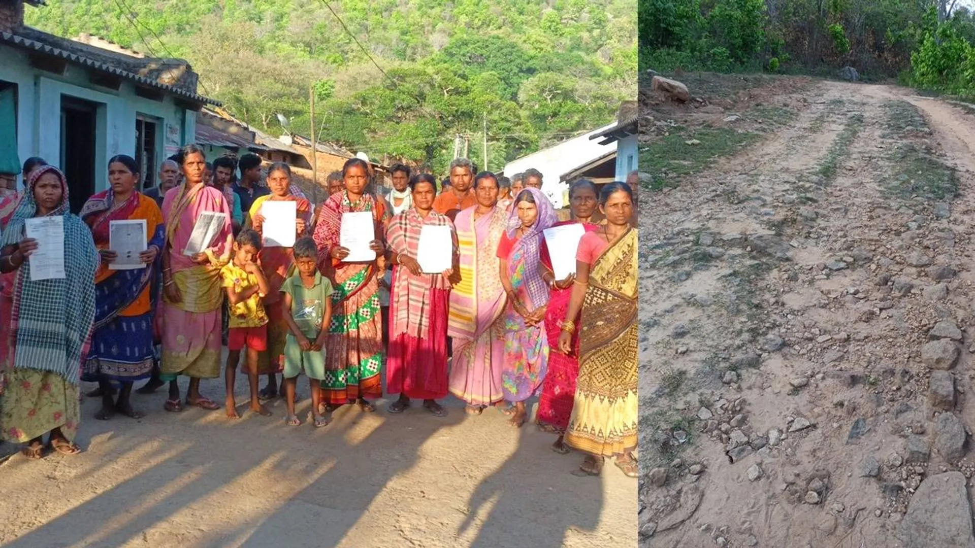 ଆଣ୍ଠେଇଛି ବିକାଶ: ସ୍ୱାଧୀନତାର ୭୭ ବର୍ଷ ପରେ ମଧ୍ୟ ଏହି ଗାଁକୁ ନାହିଁ ପକ୍କା ରାସ୍ତା