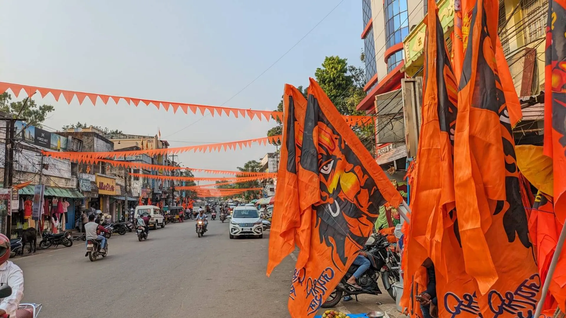 ଆଜି ଶ୍ରୀରାମନବମୀ: ଗେରୁଆ ରଙ୍ଗରେ ସଜେଇ ହୋଇଛି ଜୟପୁର 