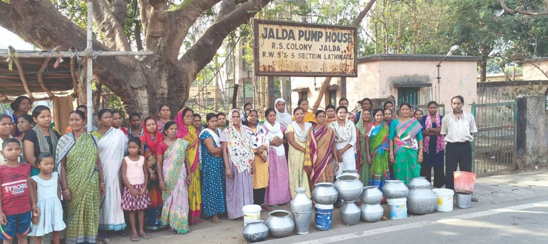 ପାଣି ପାଇଁ କଲବଲ: ଭୋଟ୍‌ ବର୍ଜନ ପାଇଁ ଚେତାବନୀ