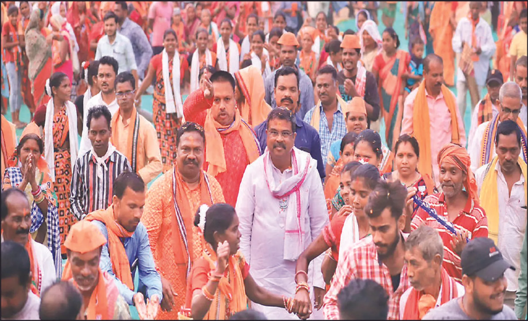 କୁଚିଣ୍ଡାରେ ଧର୍ମେନ୍ଦ୍ରଙ୍କ ବିଜୟ ସଂକଳ୍ପ ସମାବେଶ: ‘ଓଡ଼ିଶାକୁ ଲୁଟ୍‌ କରି ଏବେ କୁମ୍ଭୀର କାନ୍ଦଣା’