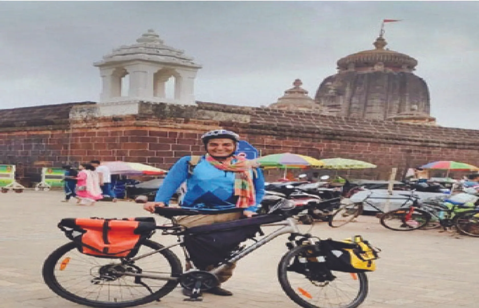 ଜଳବାୟୁ ସୁରକ୍ଷା ପାଇଁ ସାଇକେଲ ଯାତ୍ରା