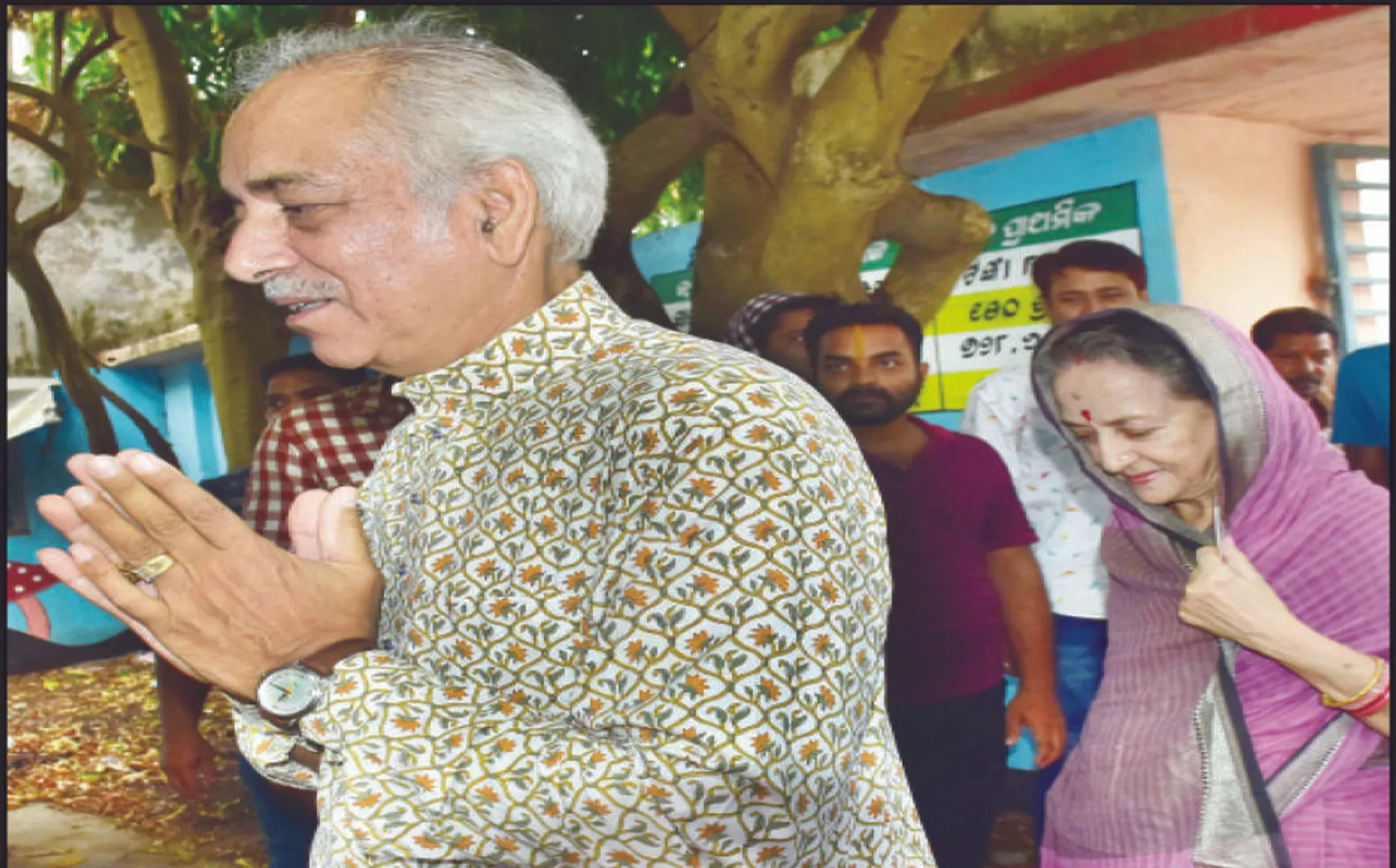 ଭୋଟ୍‌ ଦେଲେ ପୁରୀ ଗଜପତି ଓ ମହାରାଣୀ