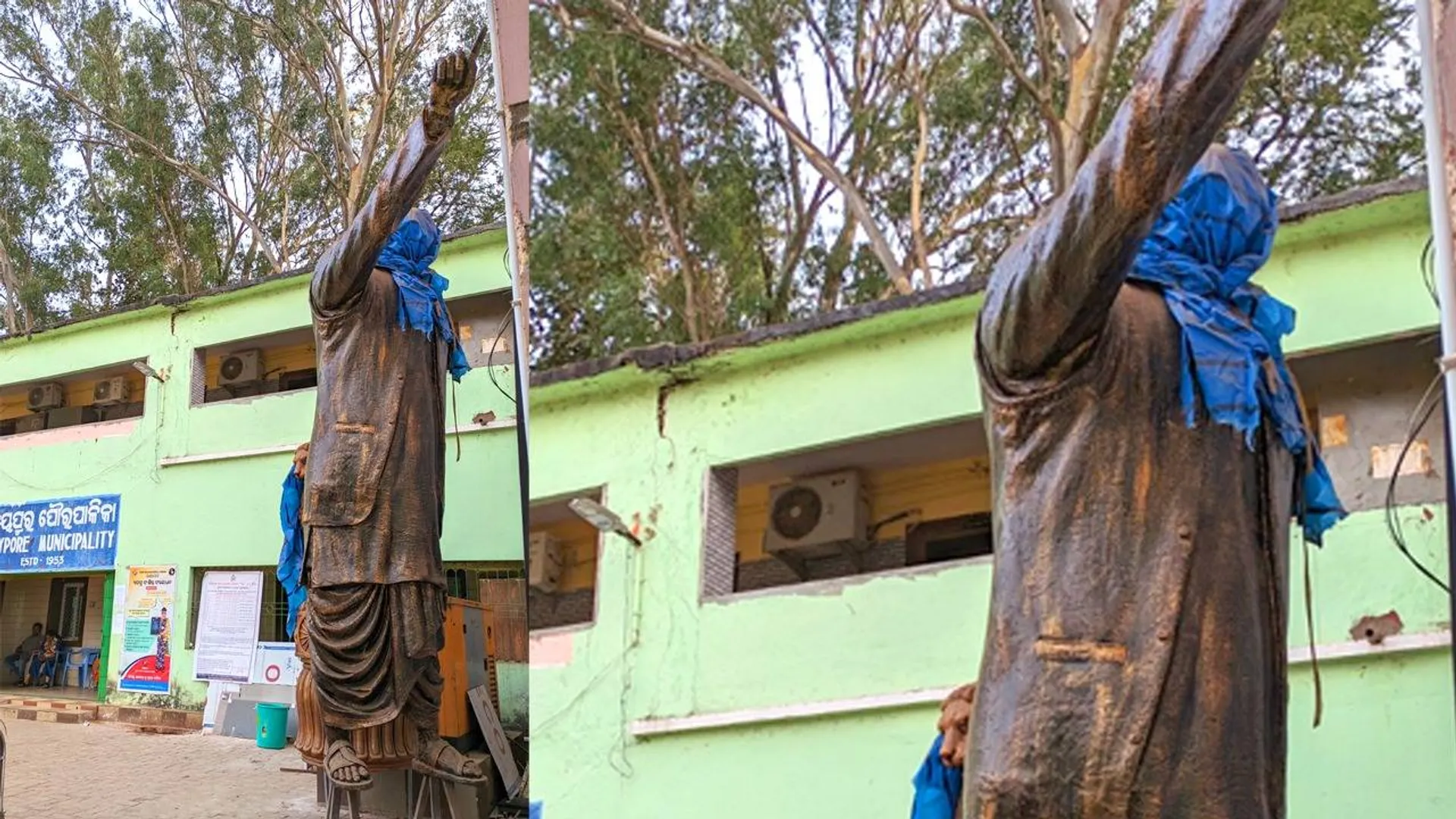 ବିଜୁବାବୁଙ୍କ ପାଇଁ ମିଳିଳାନି ସ୍ଥାନ: ୬ ମାସ ପ୍ରତିମୂର୍ତ୍ତି ପୌରପାଳିକାରେ ଖୋଳା ଆକାଶ ତଳେ ରହିବା ପରେ ଗାୟବ