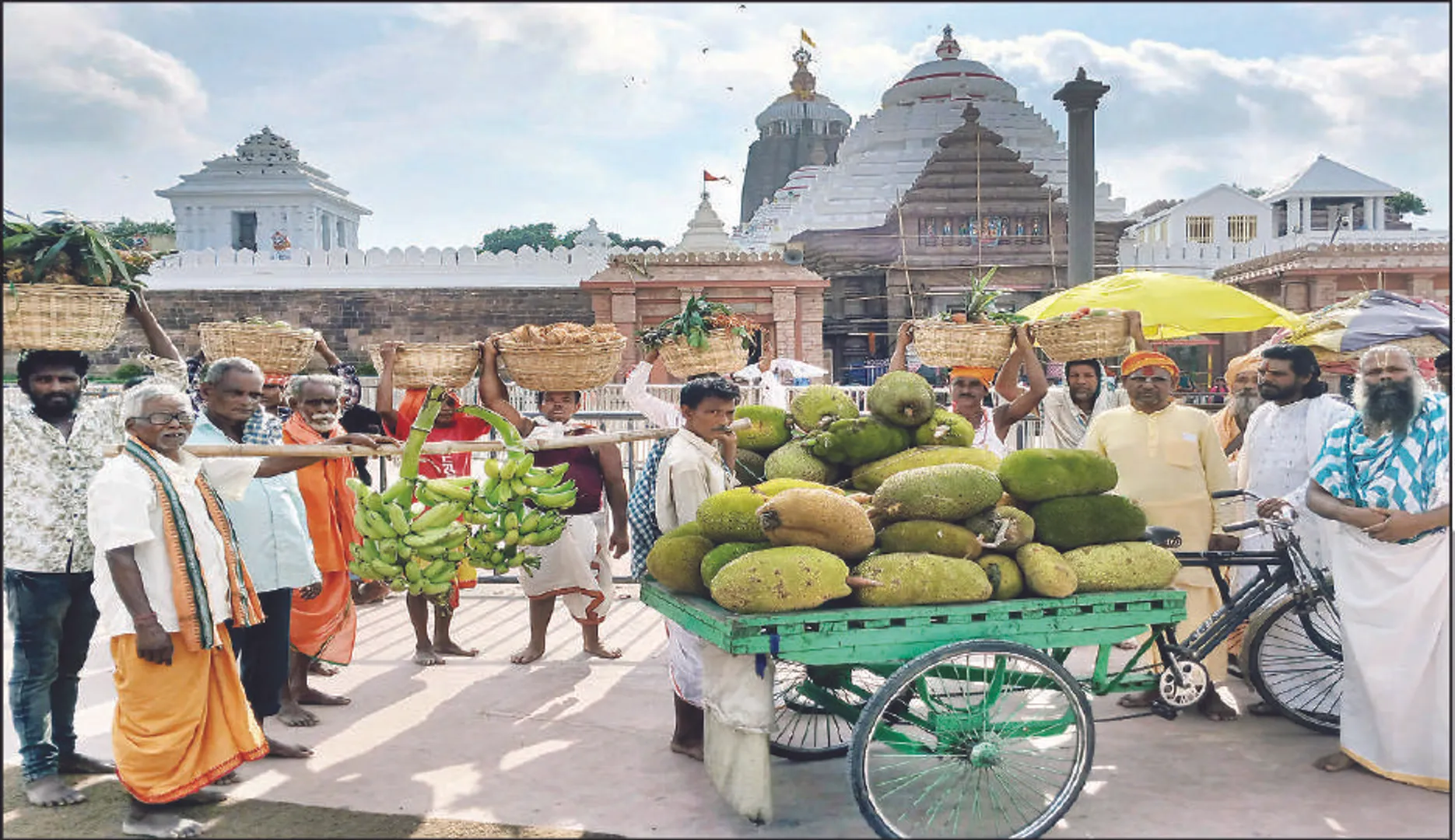 ମହାପ୍ରଭୁଙ୍କ ପାଇଁ ପହଞ୍ଚିଲା ଅଣସର ଫଳ ଭାର